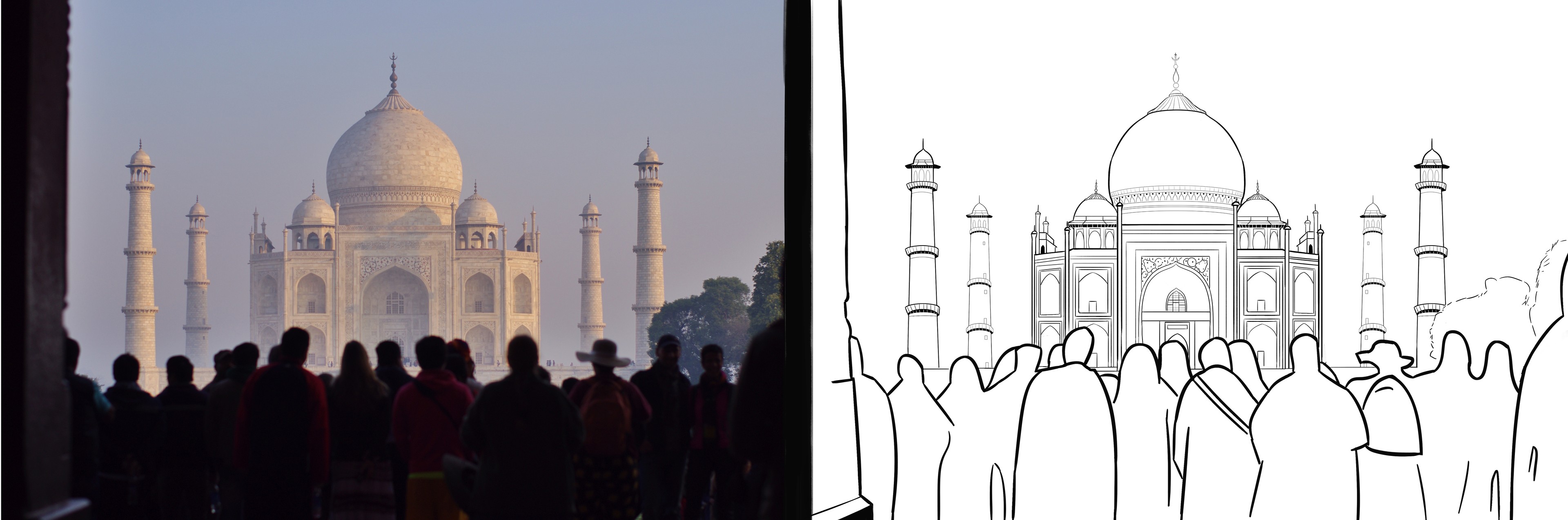 Exercice 5 - Taj Mahal par Kvothe