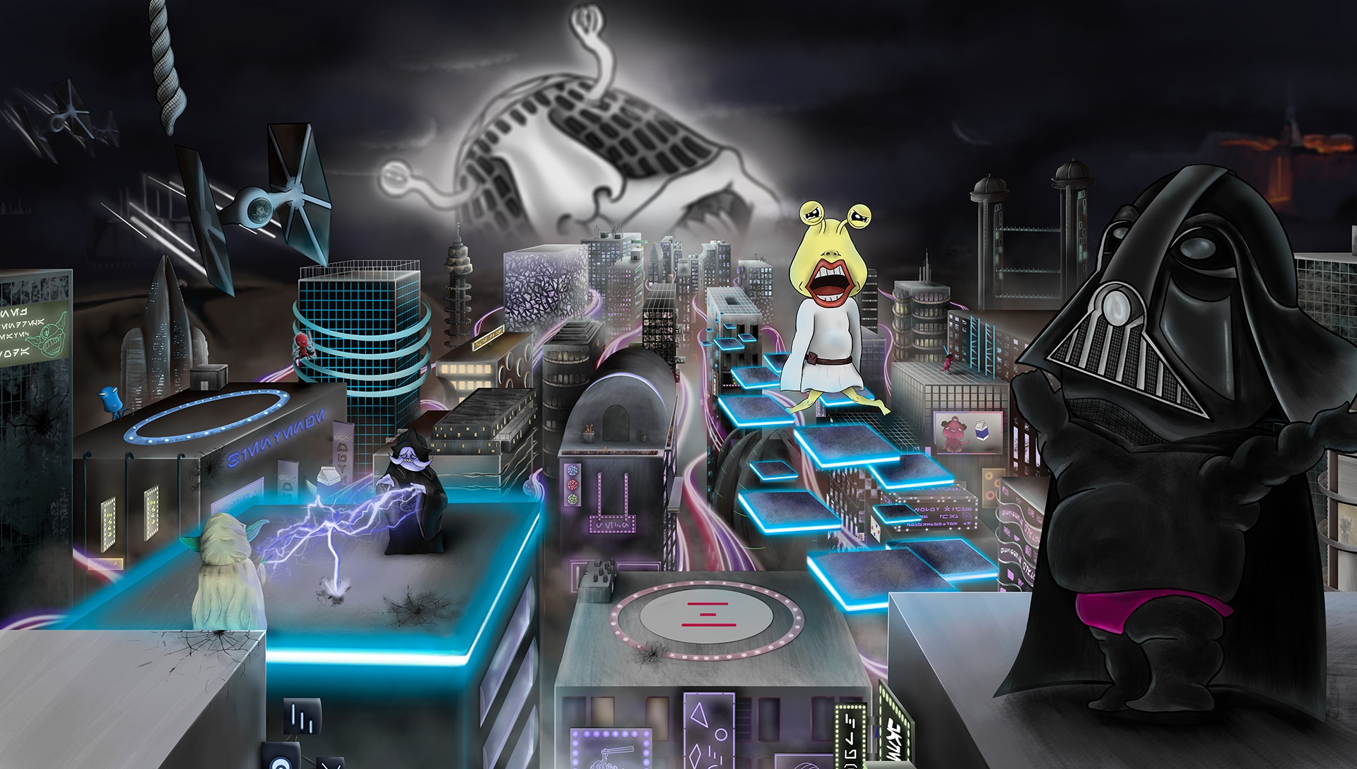 star war X ojama par Nejda