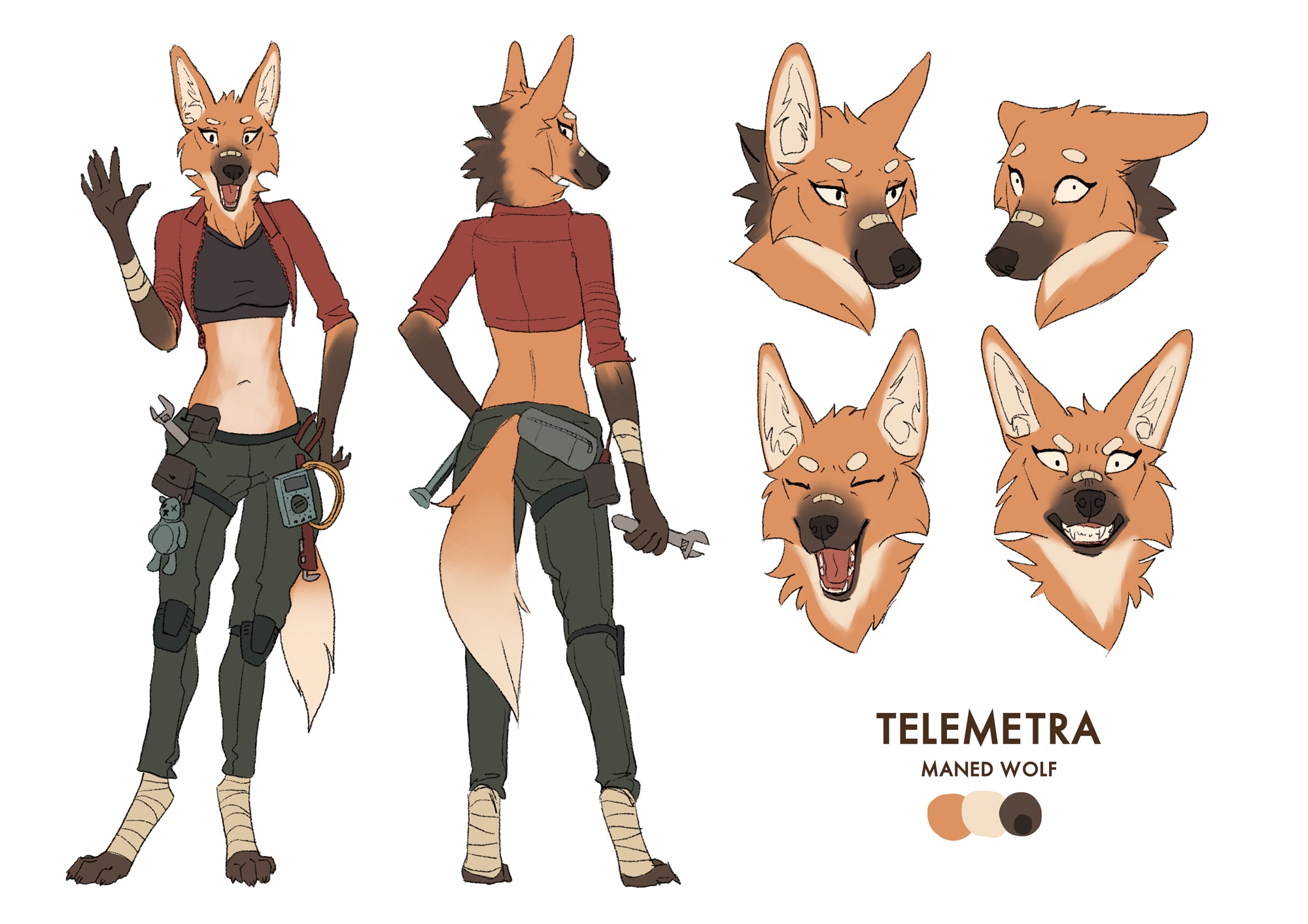 Character design - Telemetra par LF.