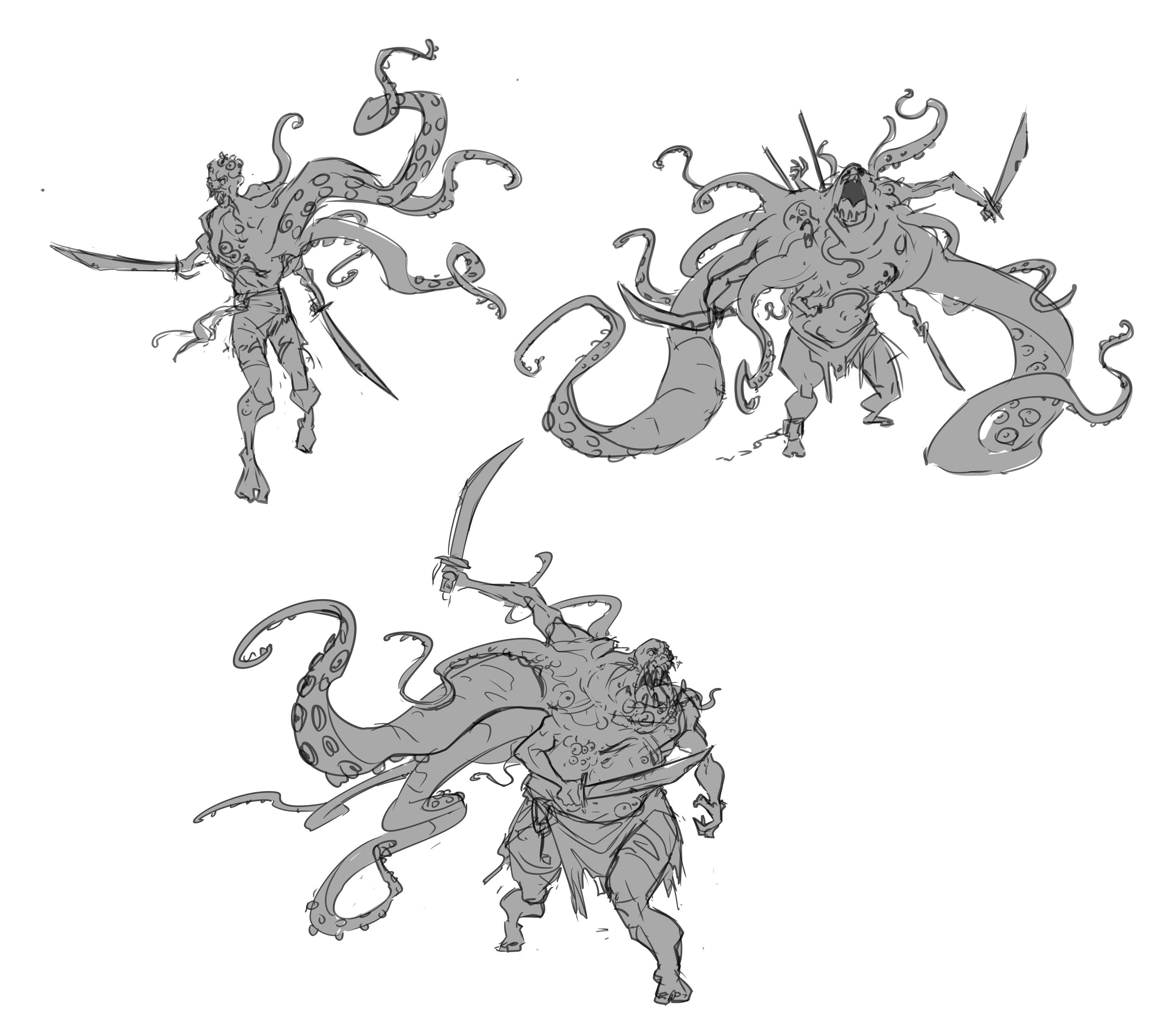 Aberration  tentaculaire concept par Dam Na