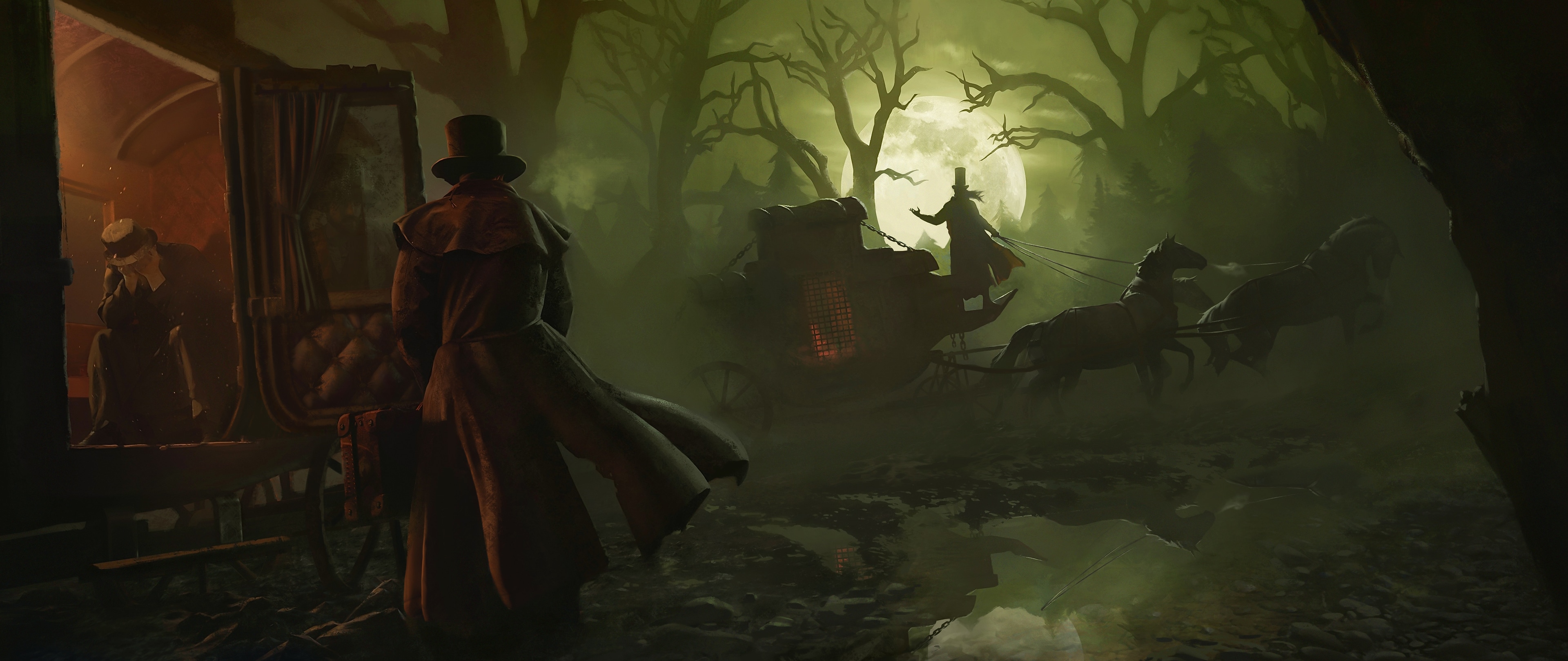 La rencontre avec le comte Dracula par yokai