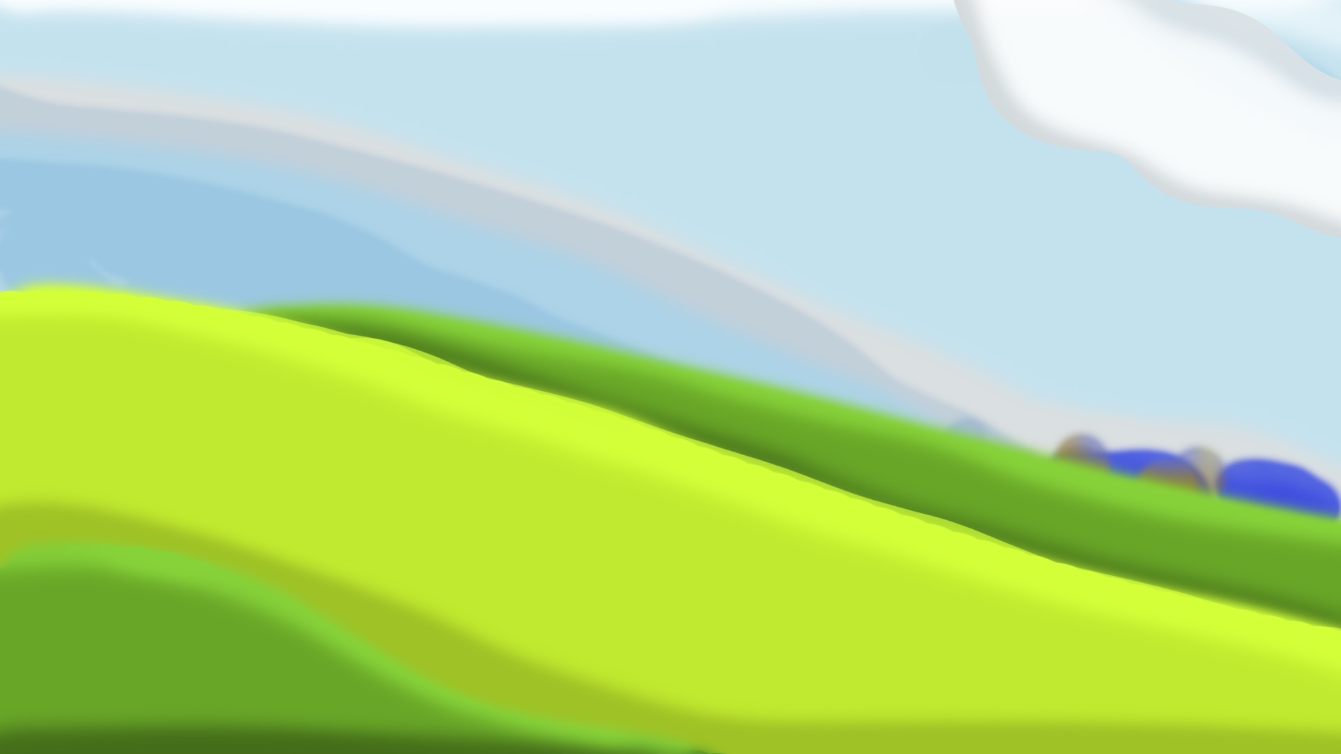 Windows wallpaper - Green landscape par White D. Trigger