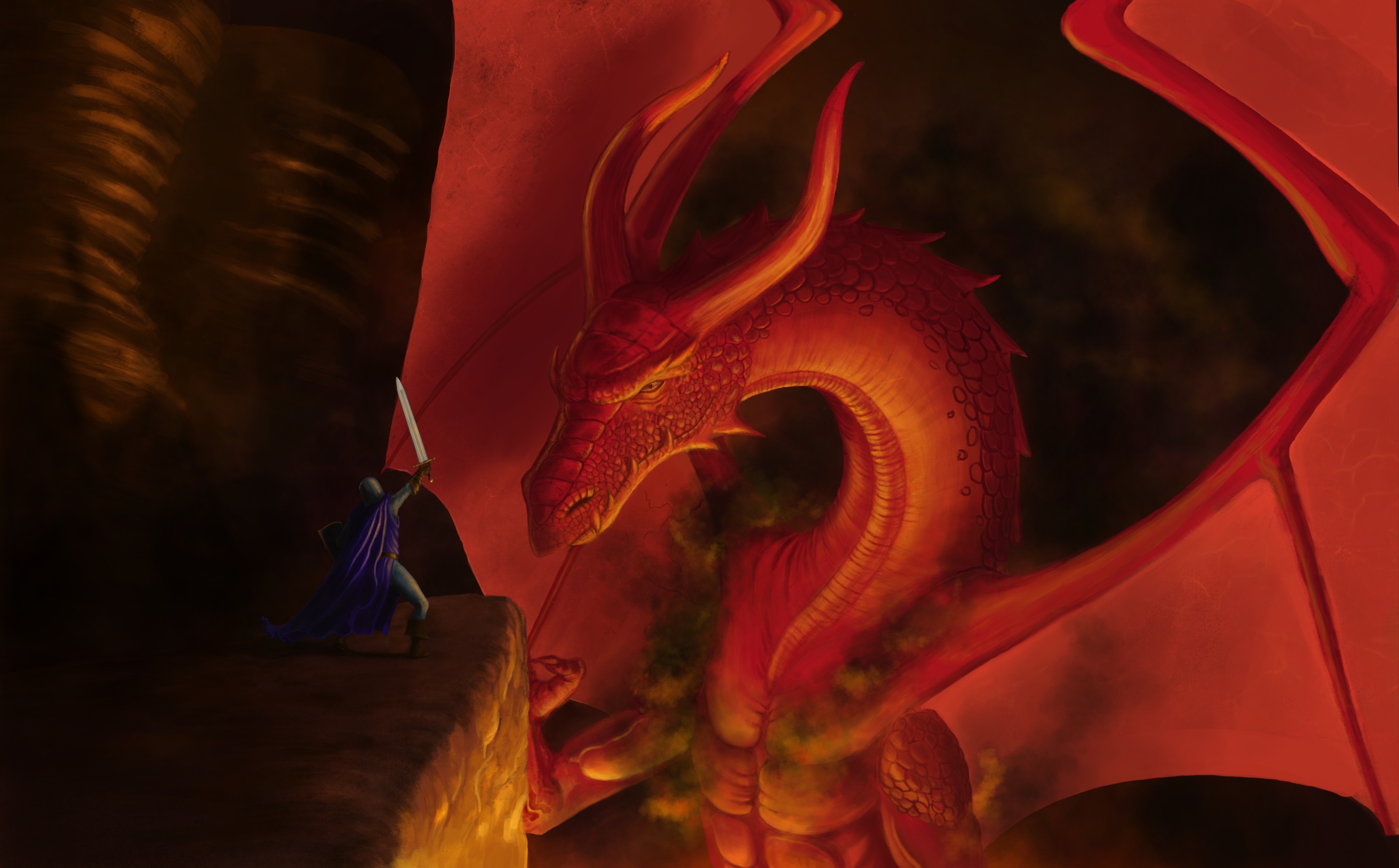 Premier projet: Dragon's lair par akerbelste