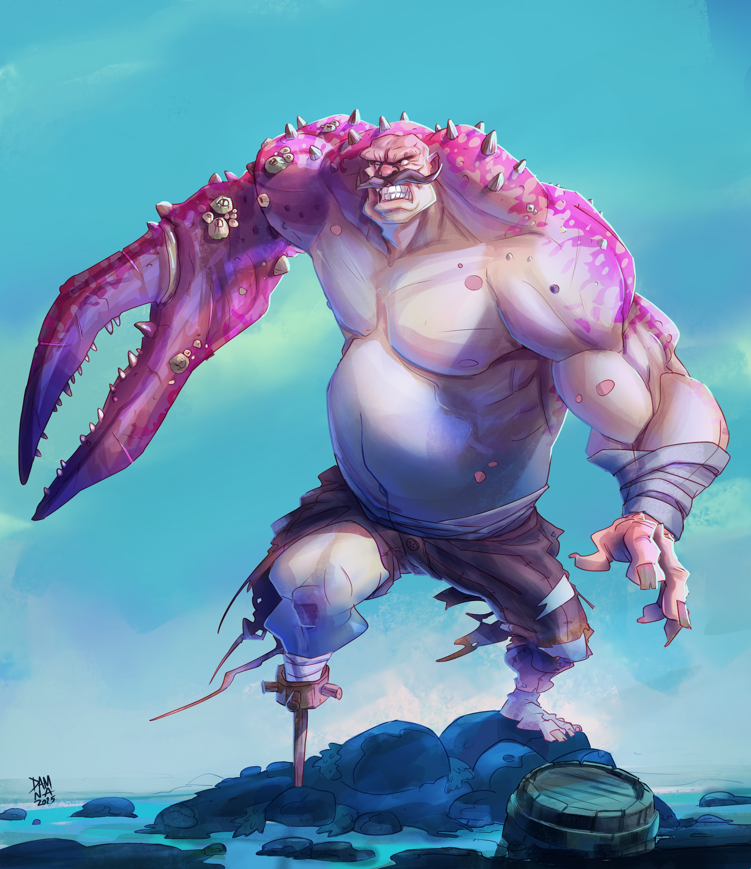 Tête de crabe par Dam Na