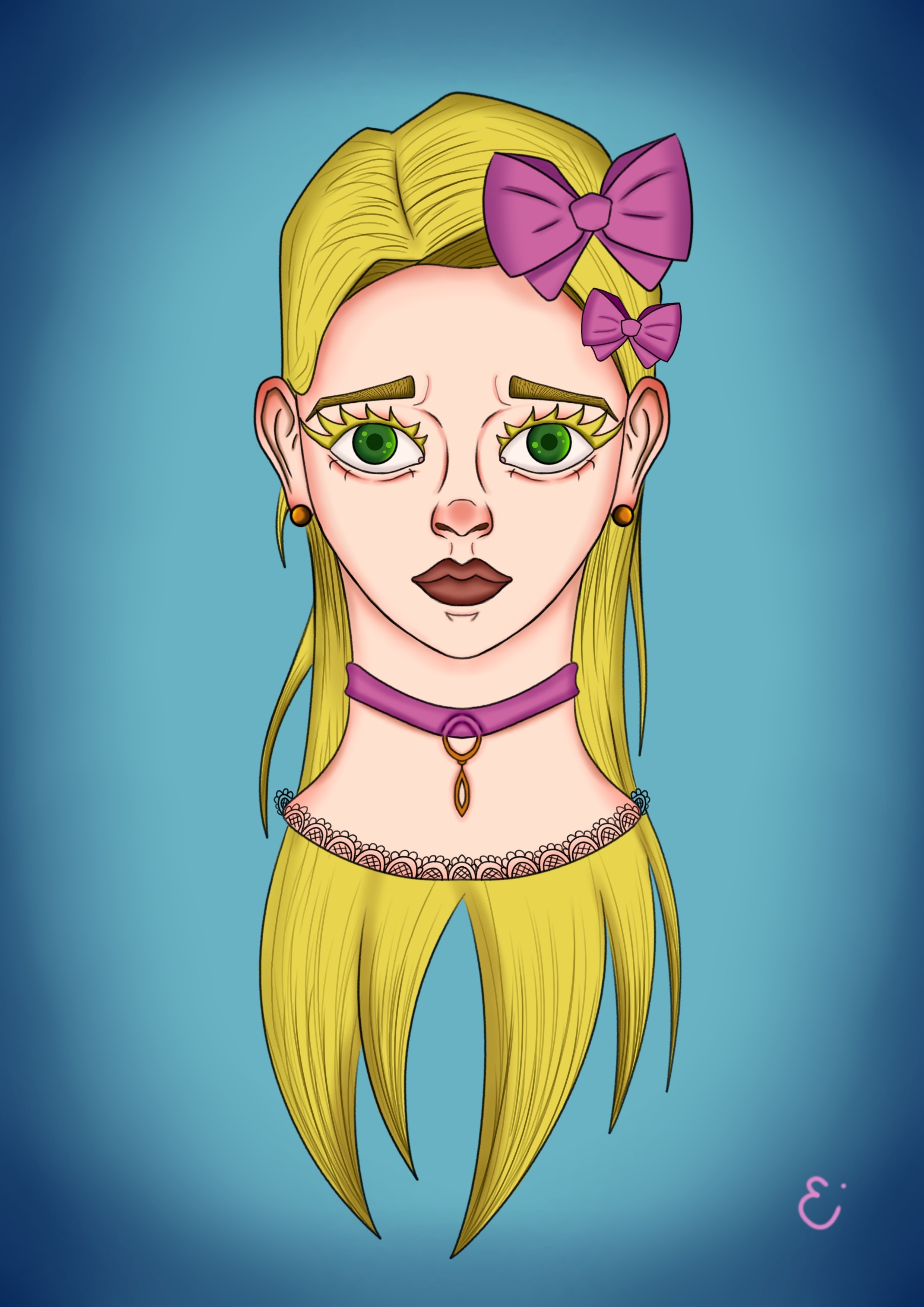 Petite fille par ungraindedessin