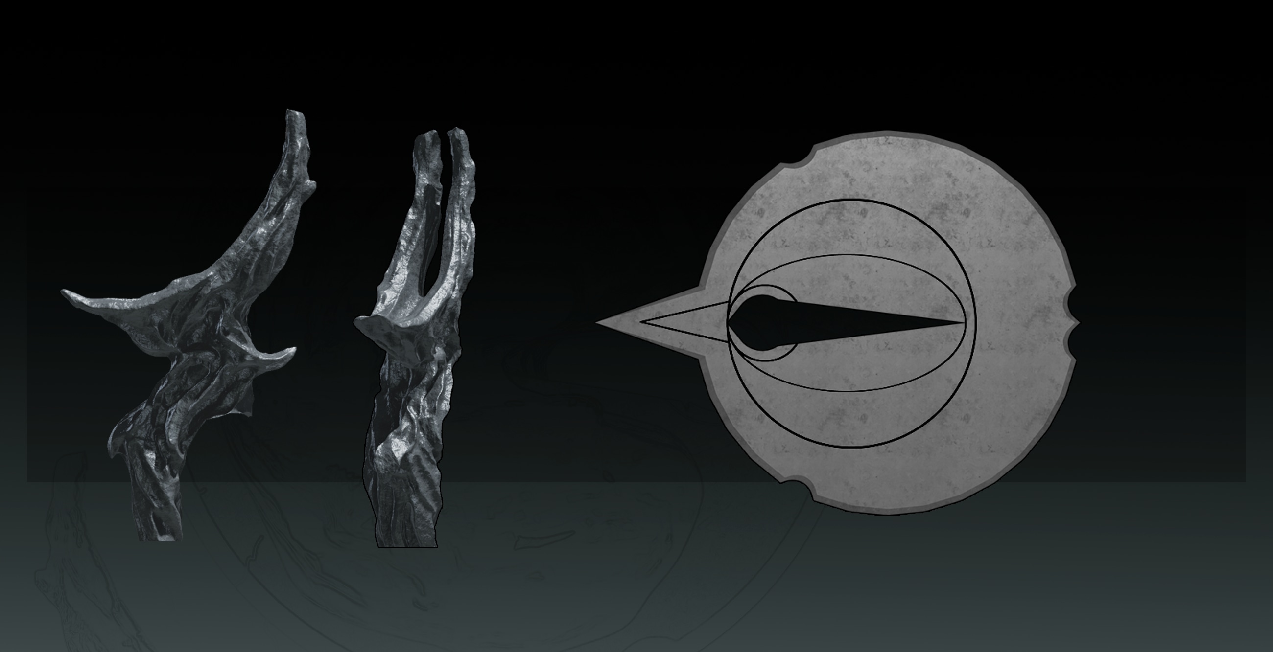 WEAPON DESIGN - ECLIPSIS CRUENTA par David Bourret