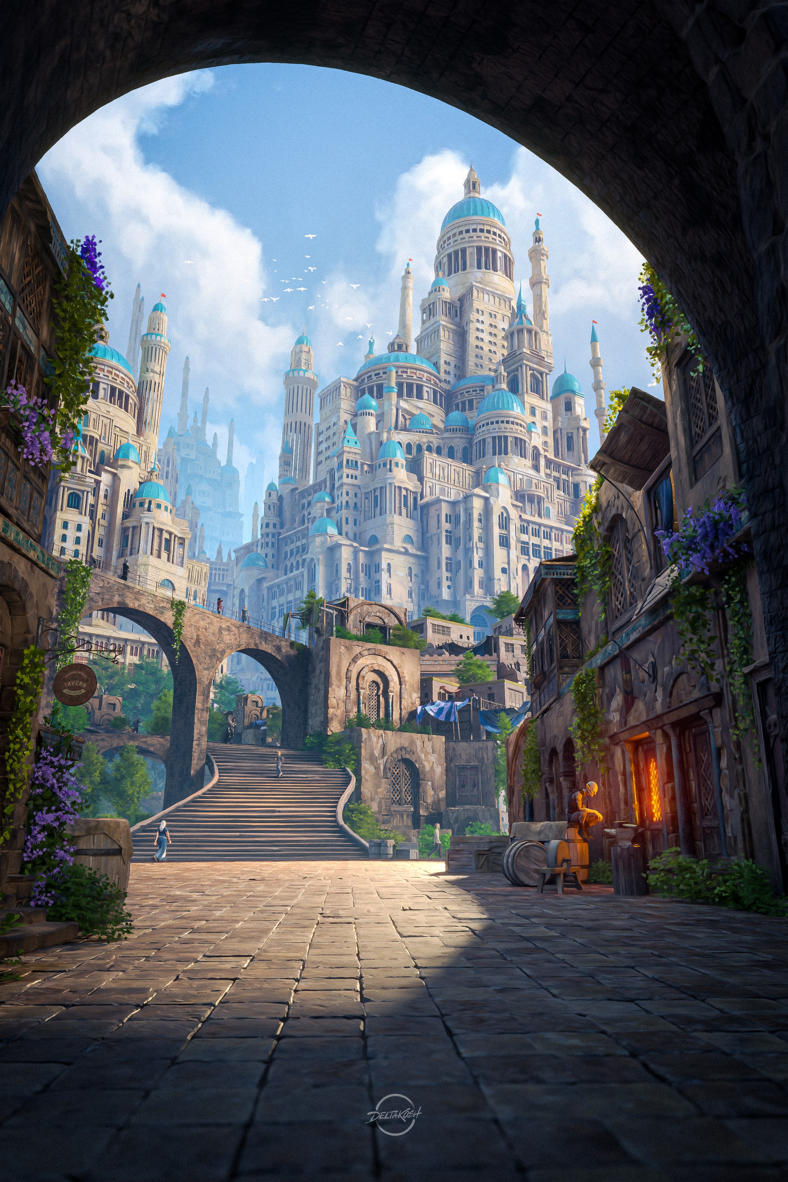 The Homunculus and the Blacksmith par deltakosh