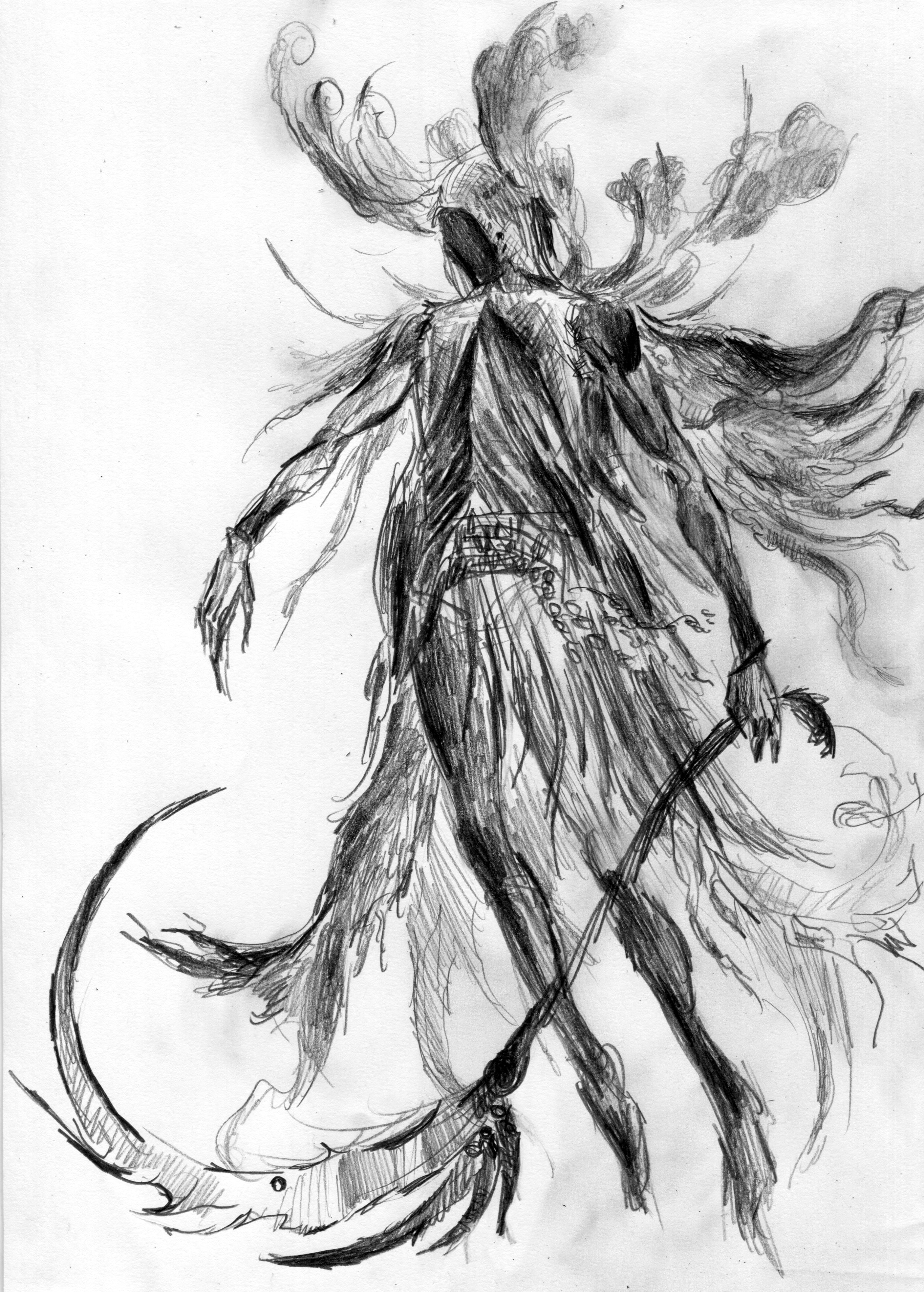 Character design de La Mort par Telamon