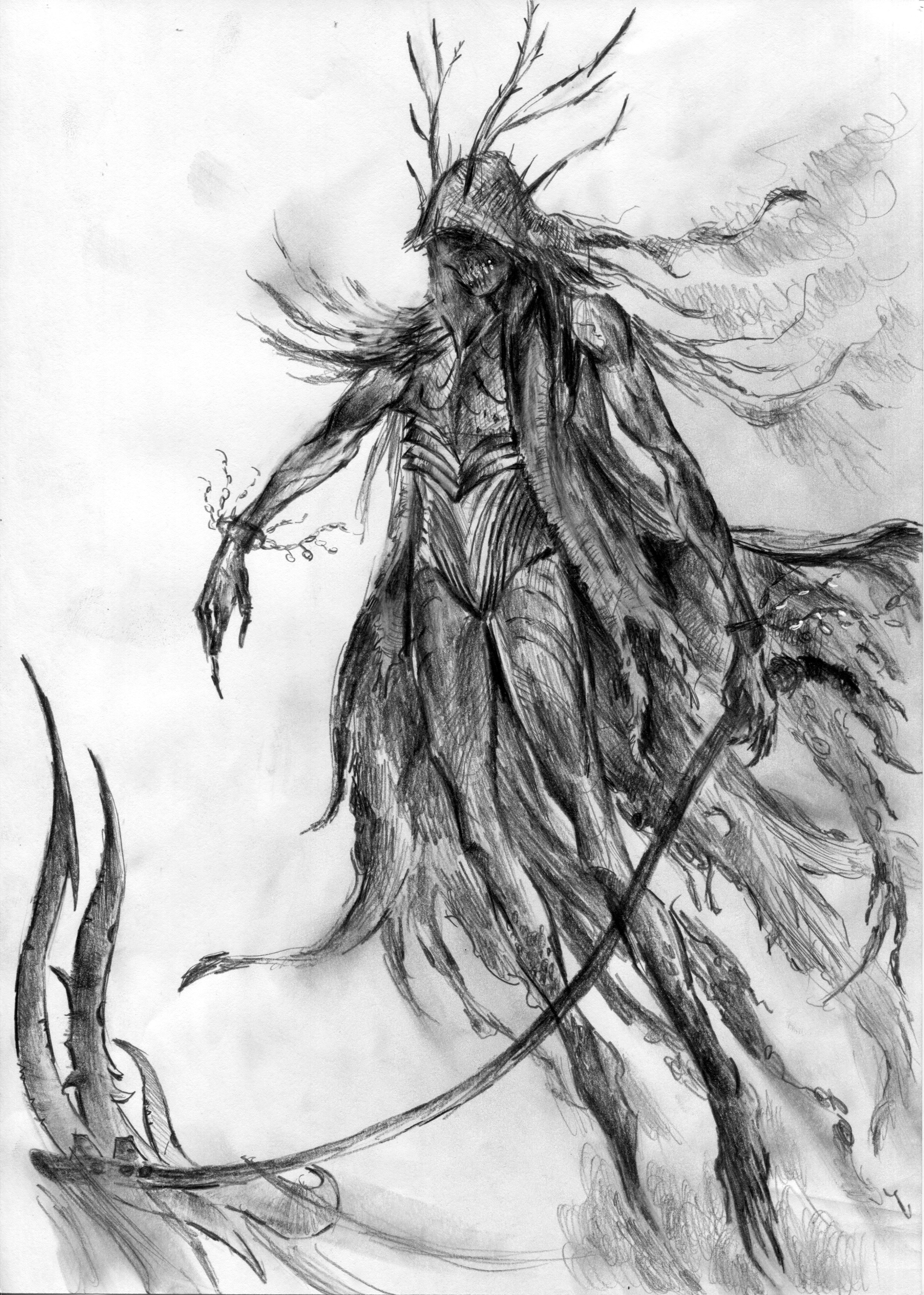 Character design de La Mort par Telamon