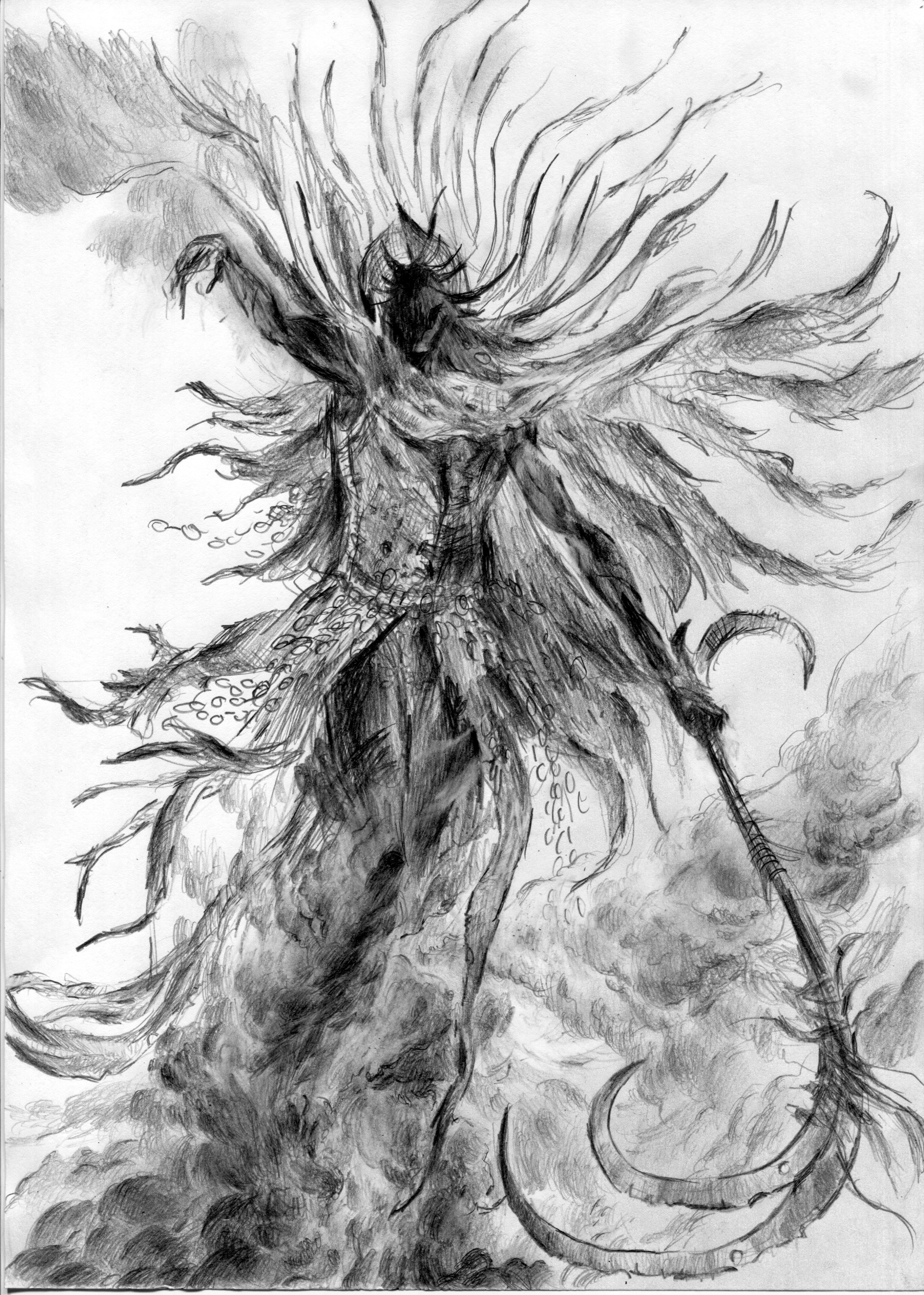 Character design de La Mort par Telamon