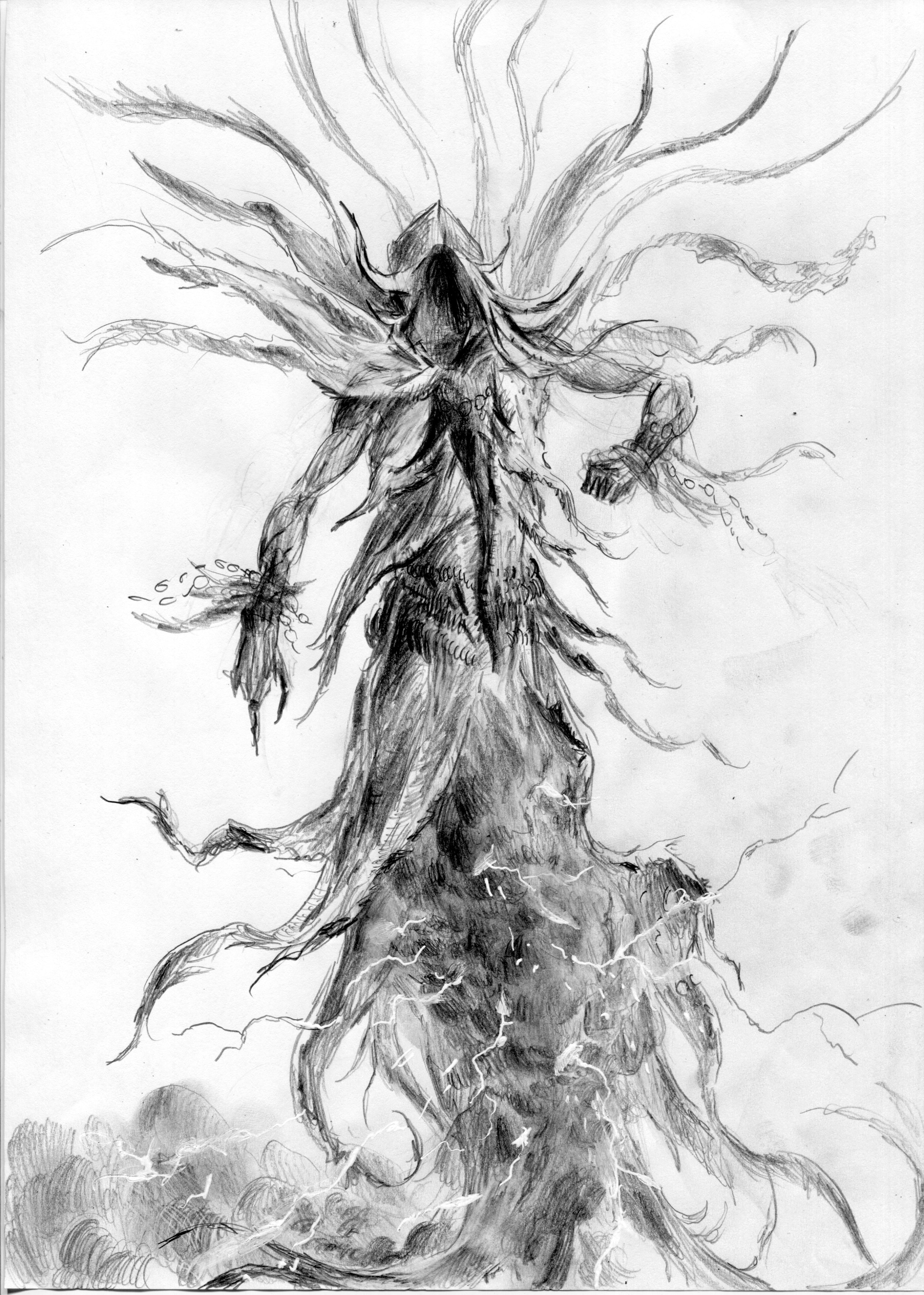 Character design de La Mort par Telamon