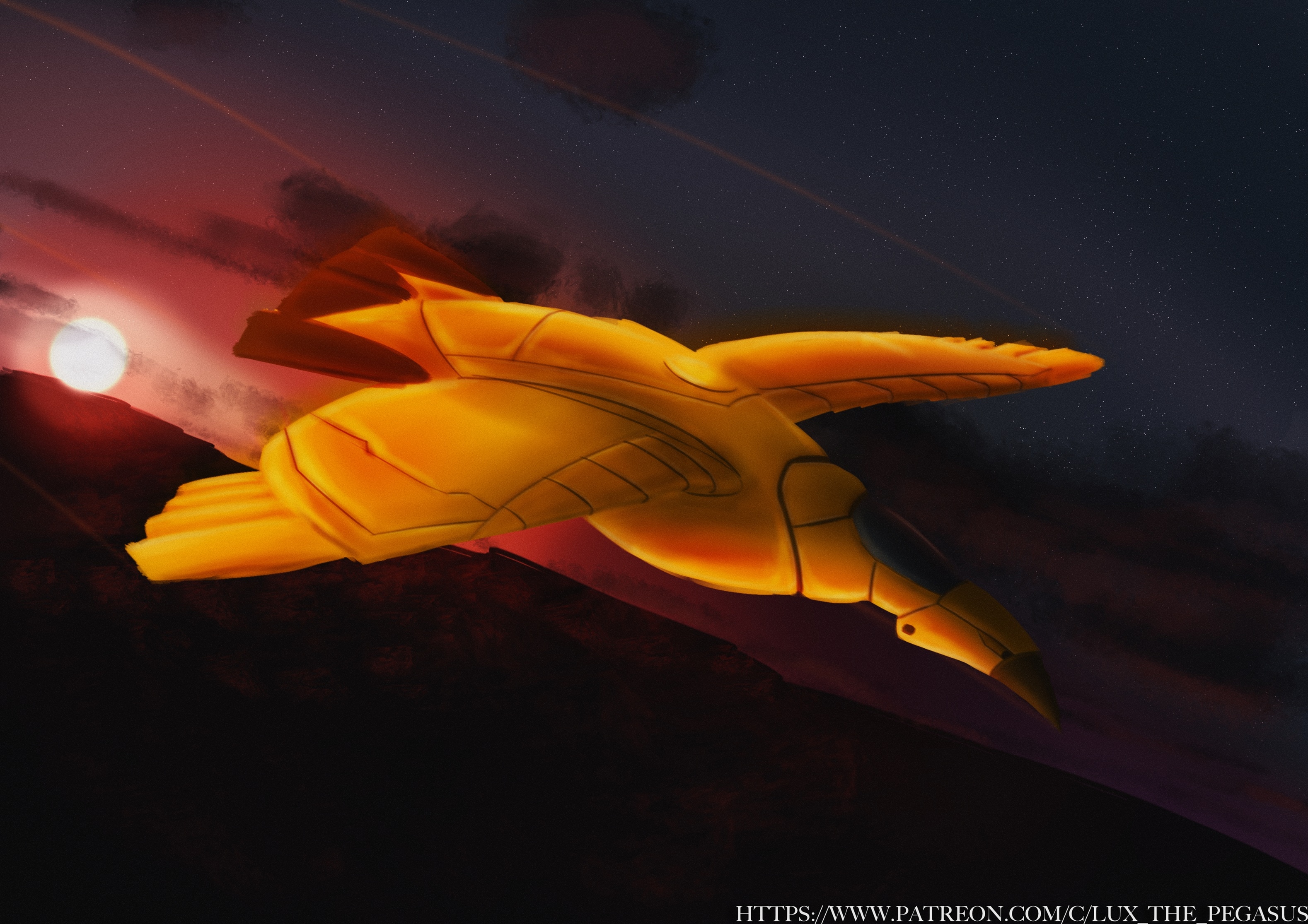 The Golden Condor par LuxThePegasus