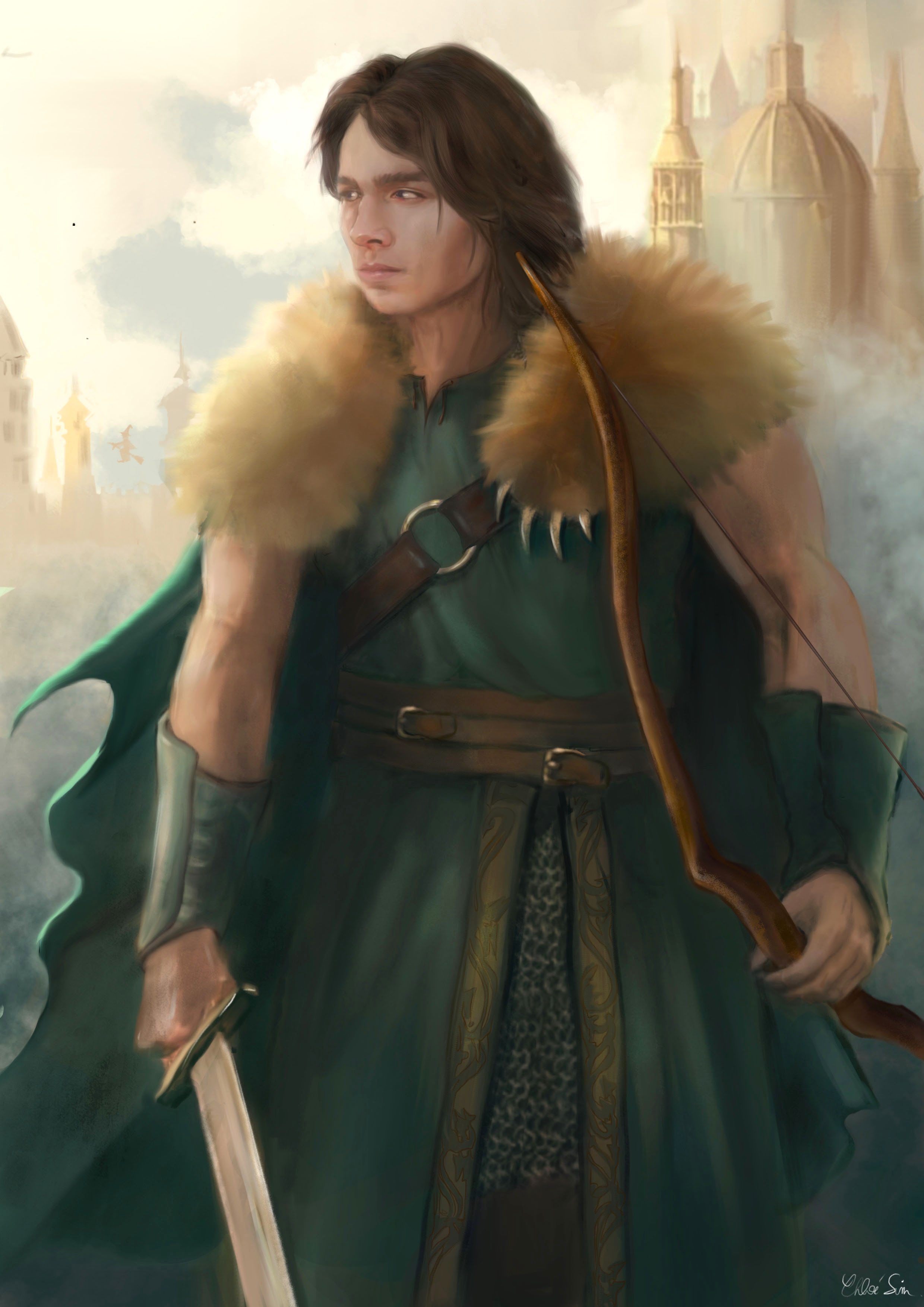 Warrior par Chloé Sym