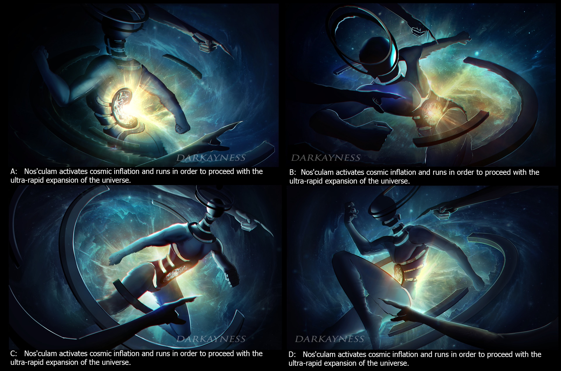 nos'culman, cosmic inflation par DarKayNess