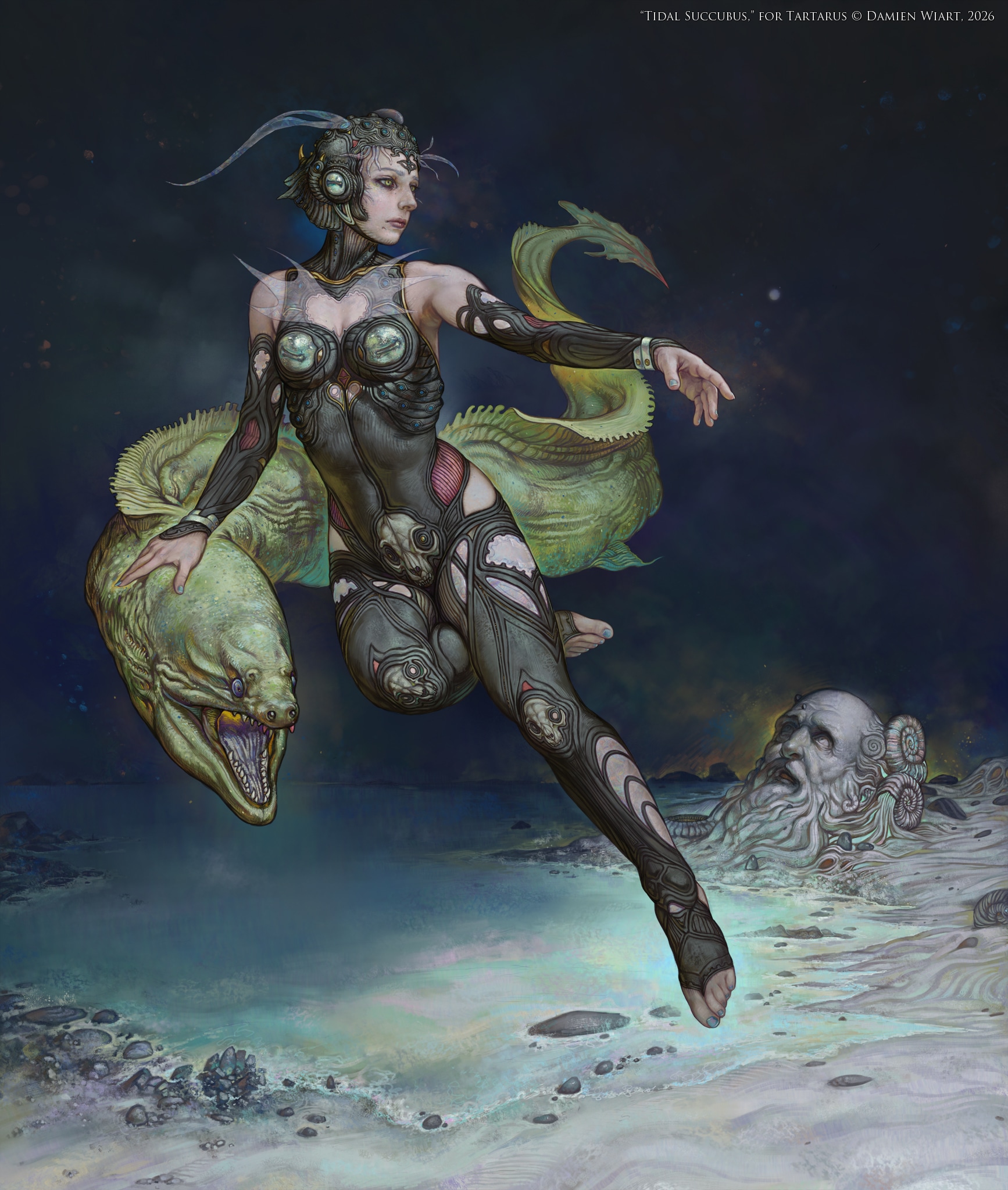 Succube Marine, pour Tartarus par damien_wiart