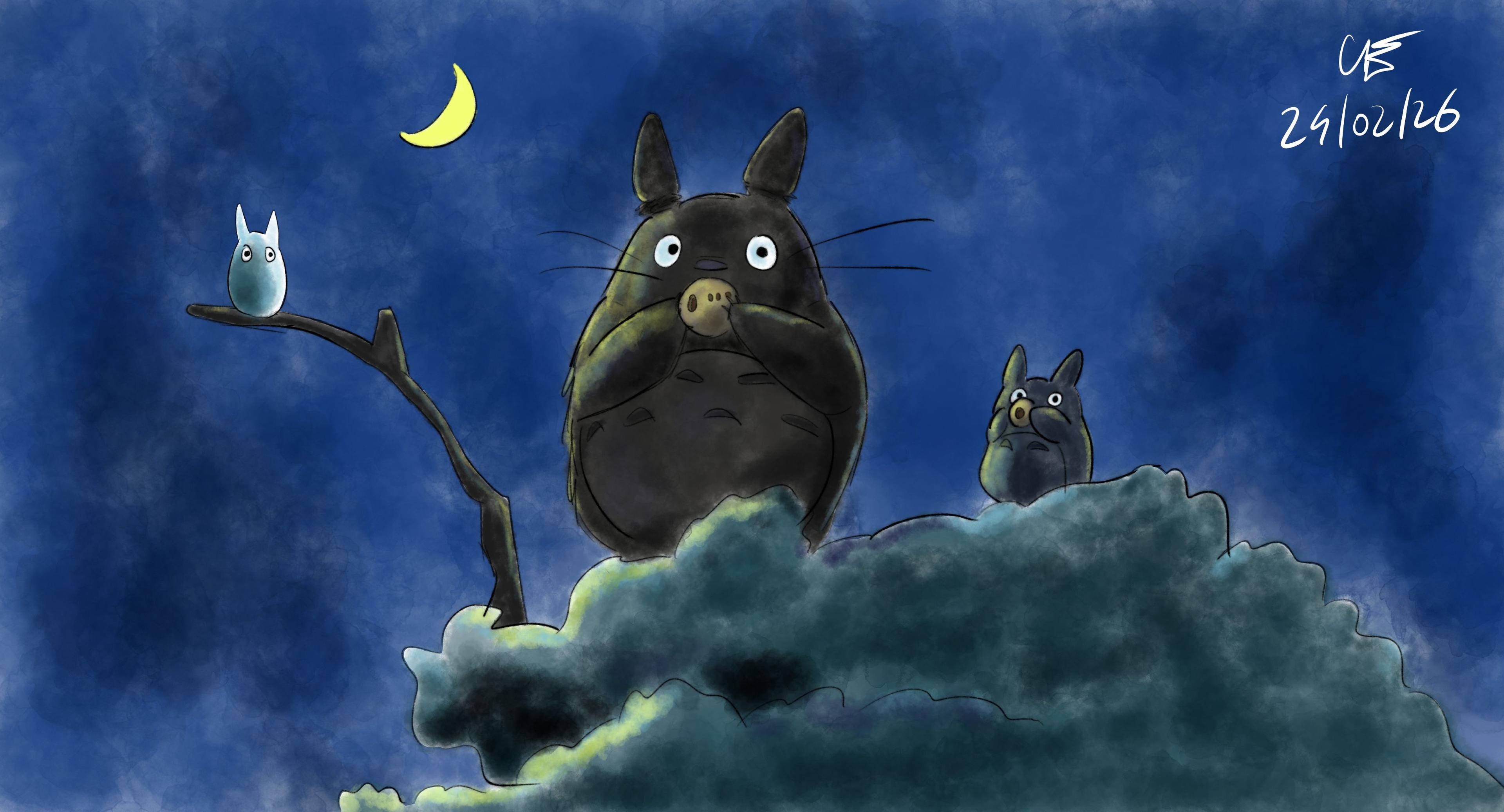 Fanart Totoro par clemence_m