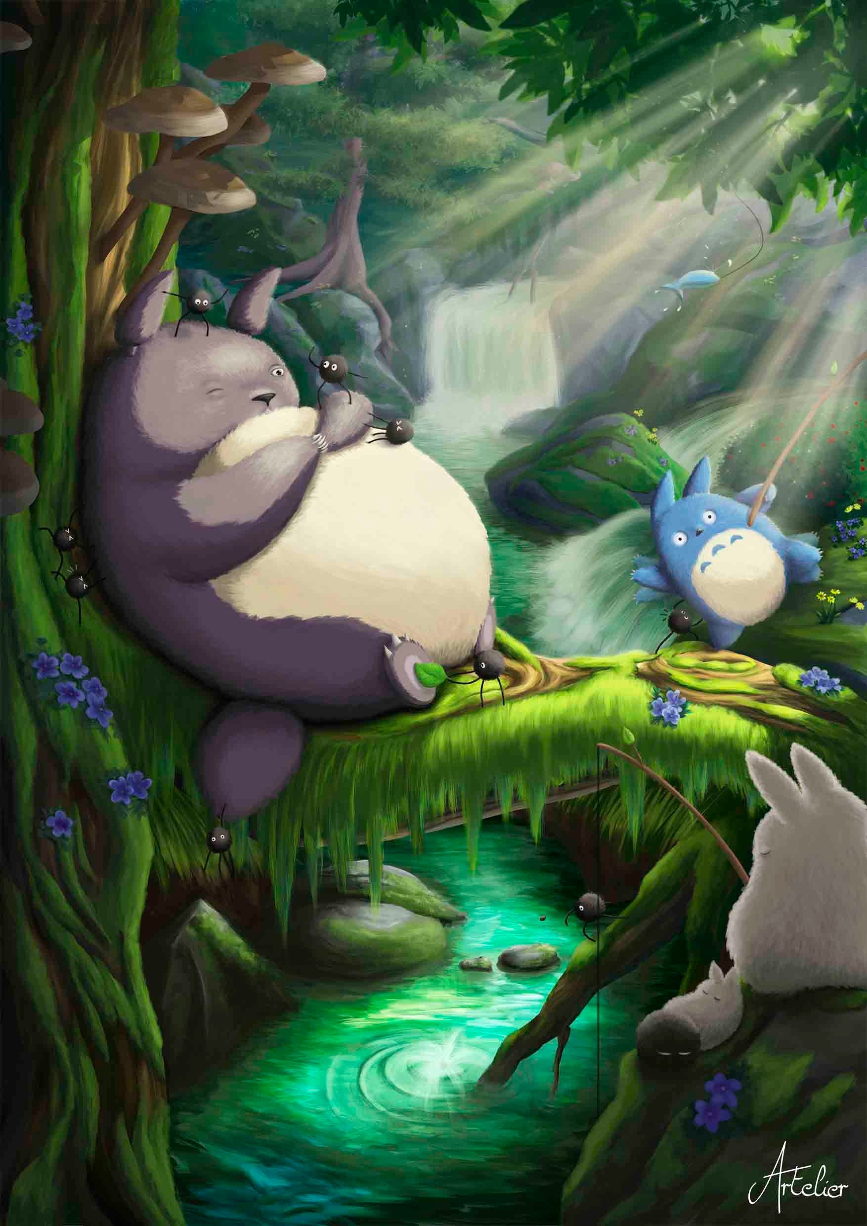 Totoro par Meiyane