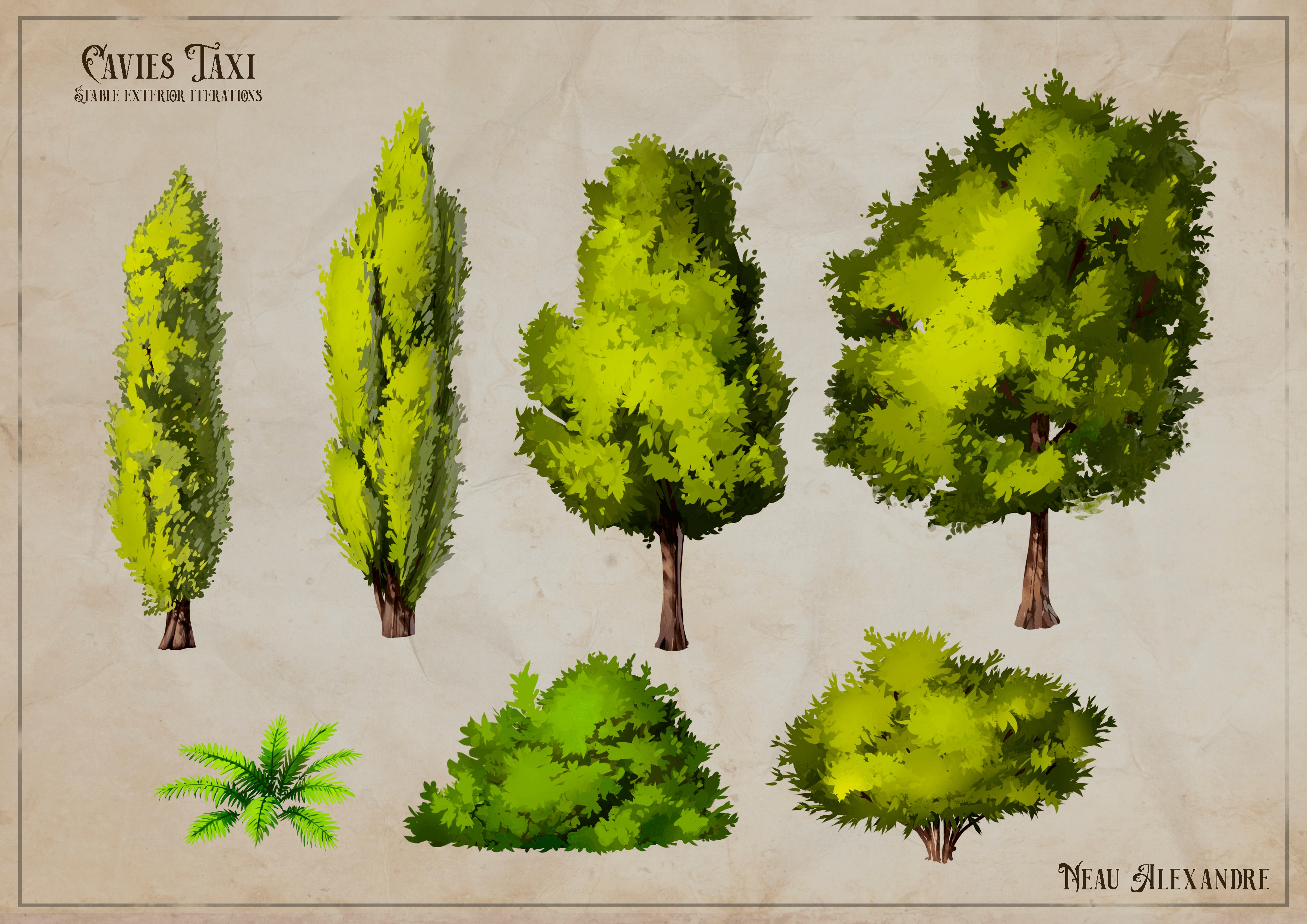 Cavies Taxi - Exterior & Props par radec