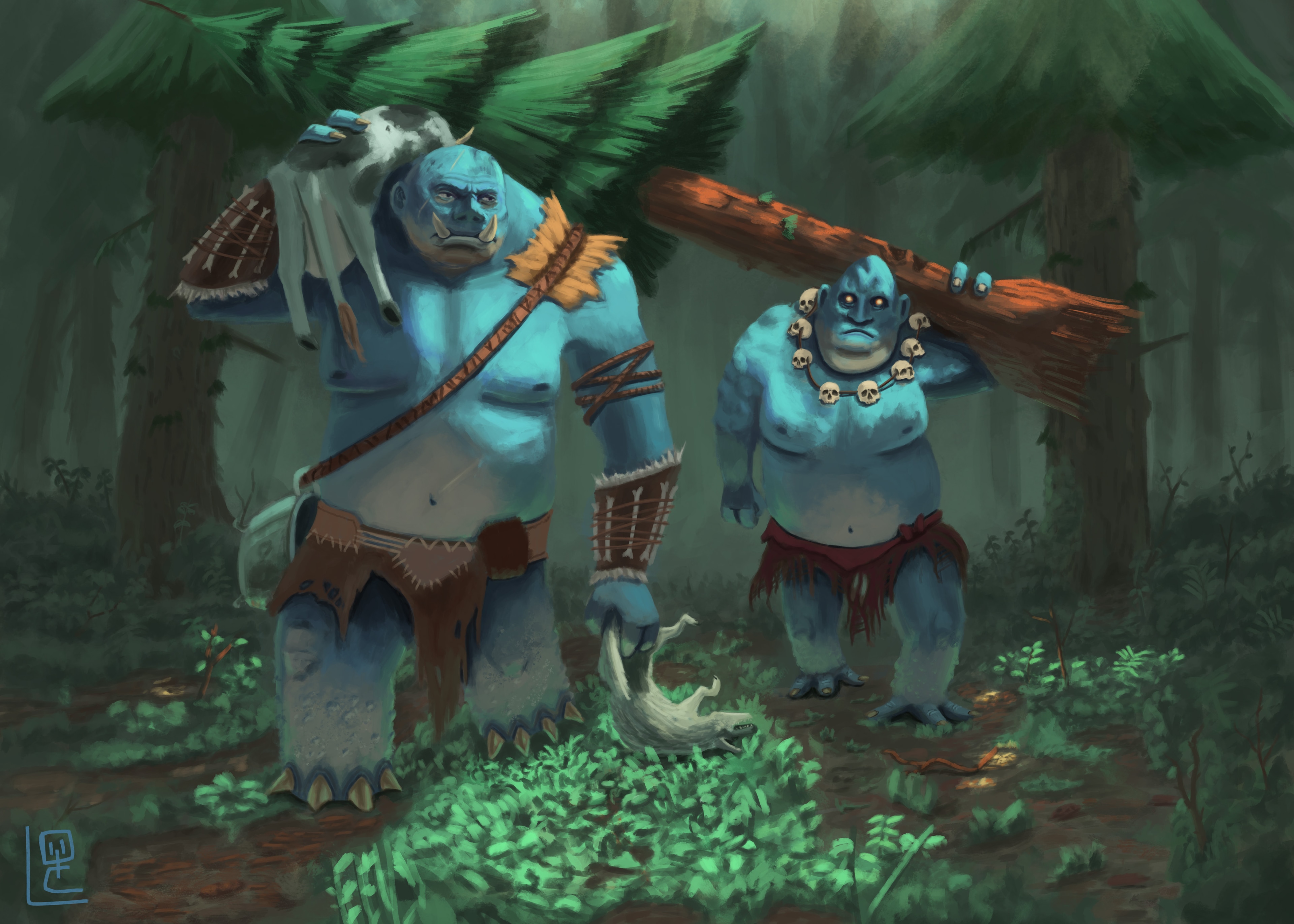 Ballade en forêt par crober