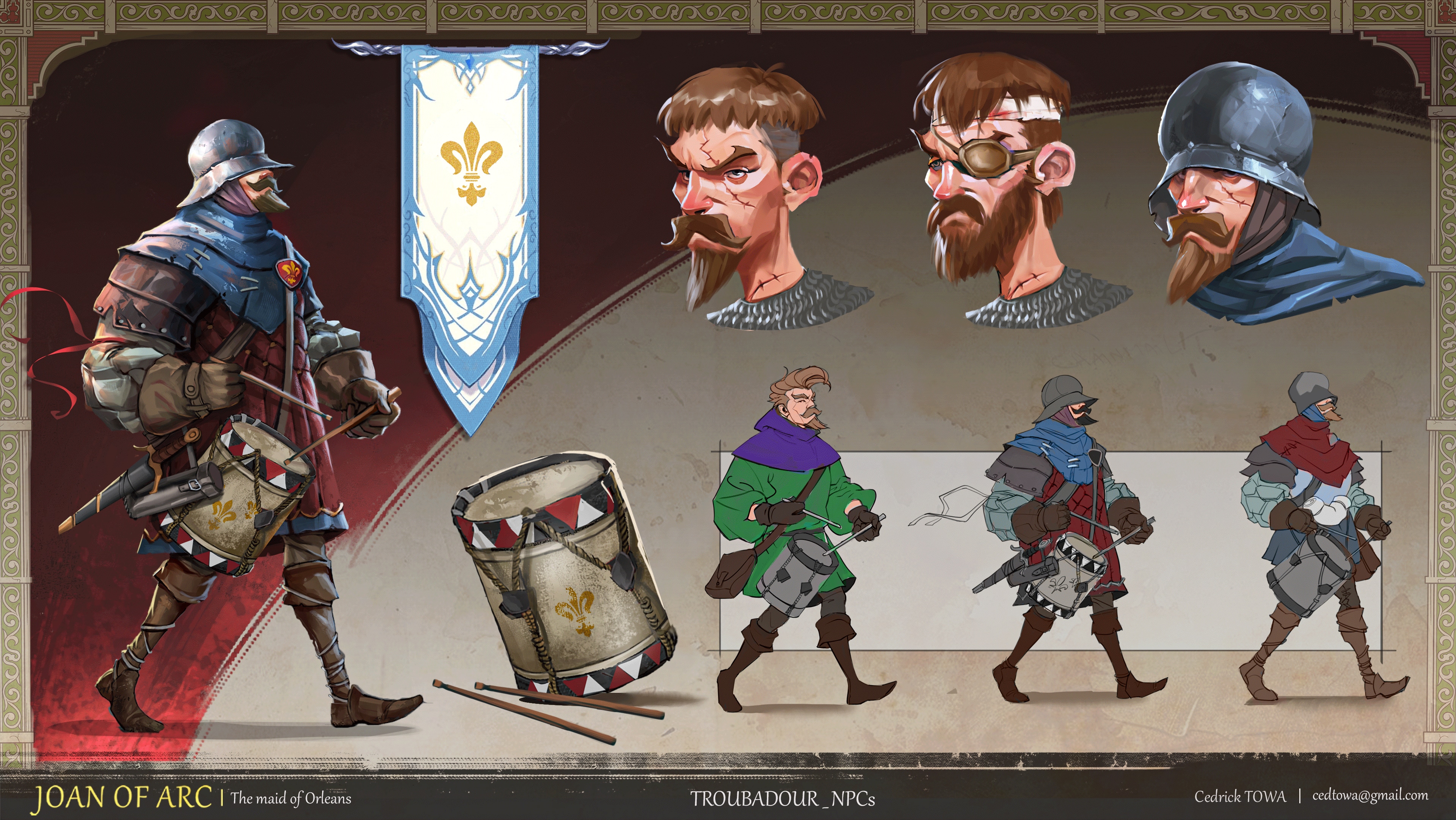 JOAN of ARC / The maid of Orleans par Wato