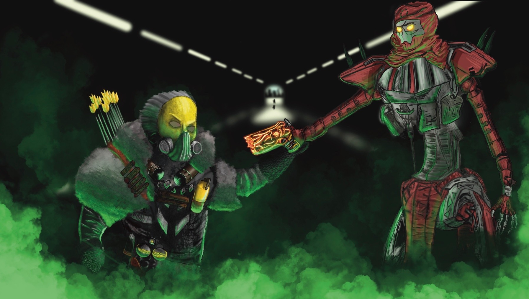 fond d'écran revenant kill caustic par rafiki22