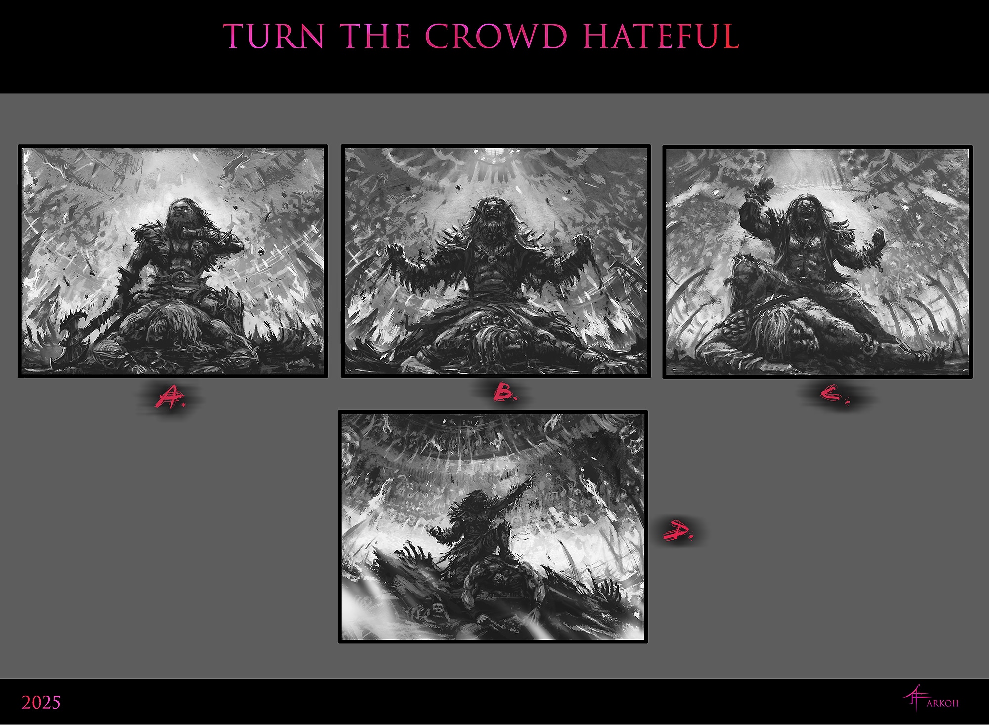 ~Turn the Crowd Hateful~ par Arkoii