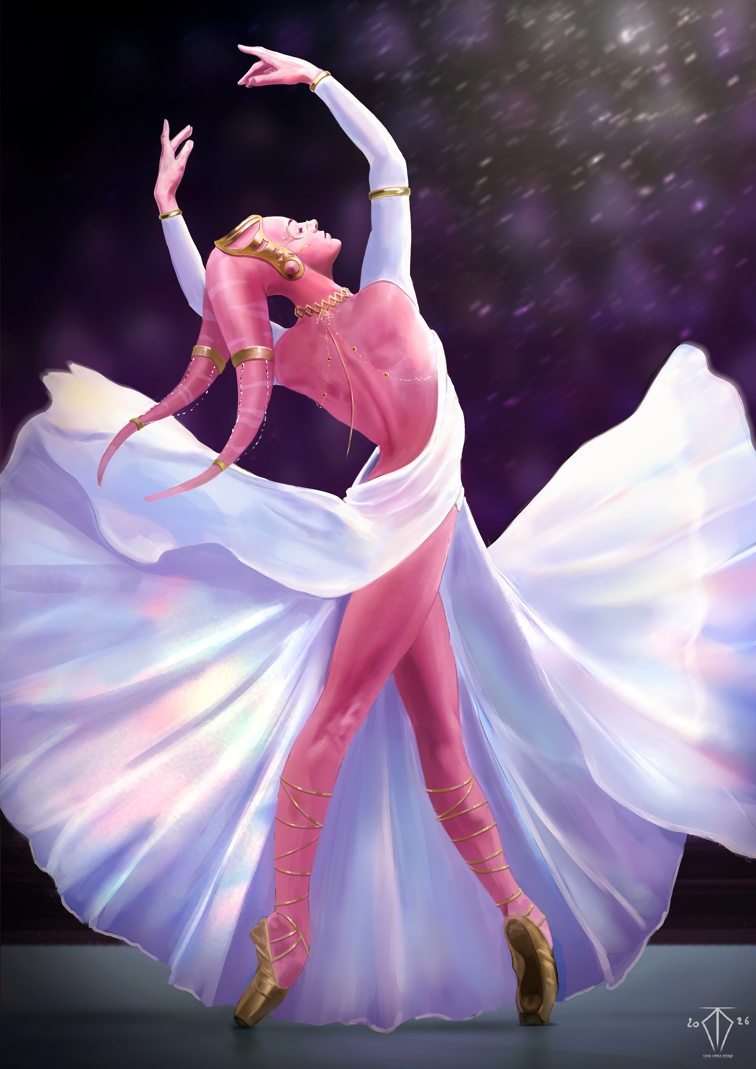 Twi'lek danseuse par Terra
