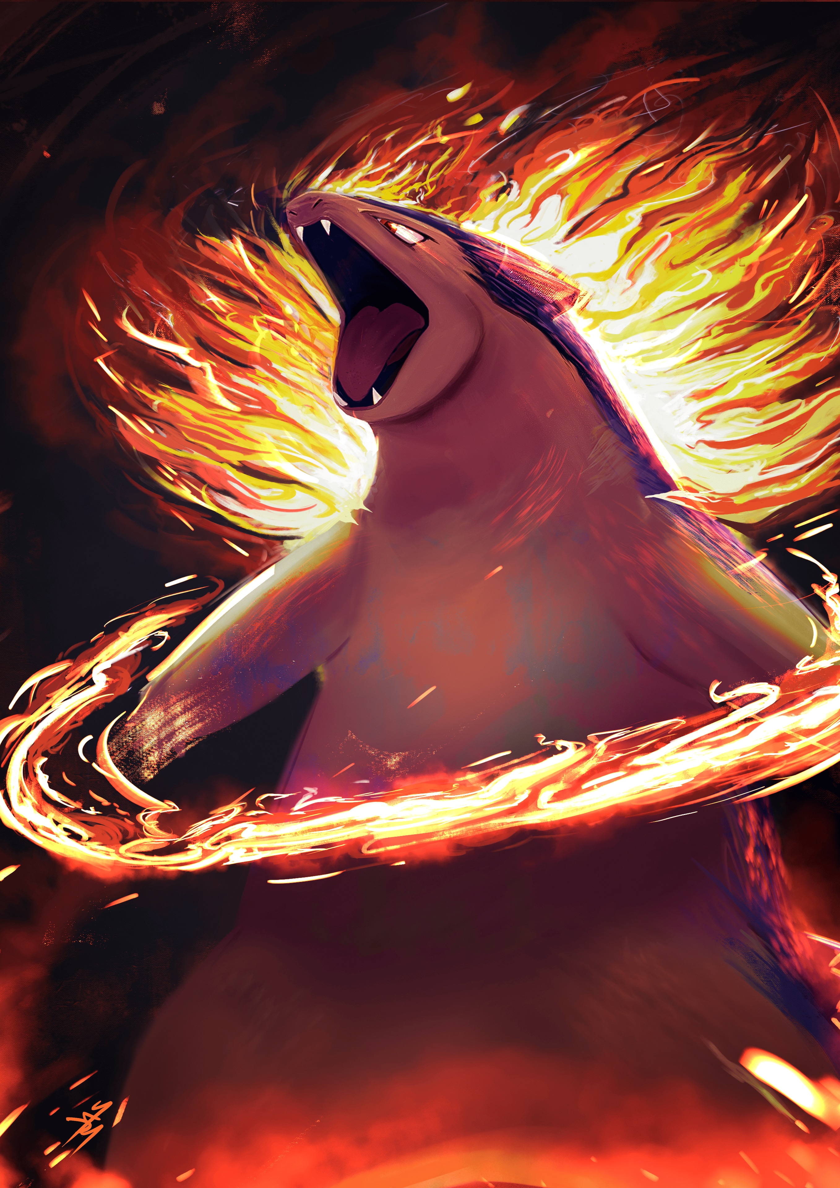Typhlosion par JasKHEL