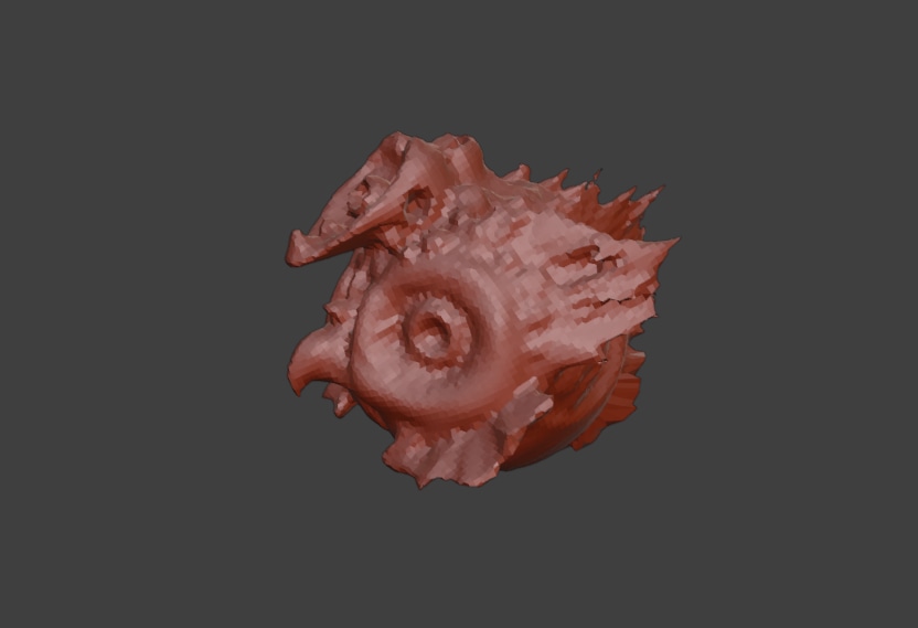 Mes tout premiers sculptings avec Blender par BrniceBastin