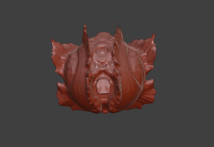 Mes tout premiers sculptings avec Blender par BrniceBastin