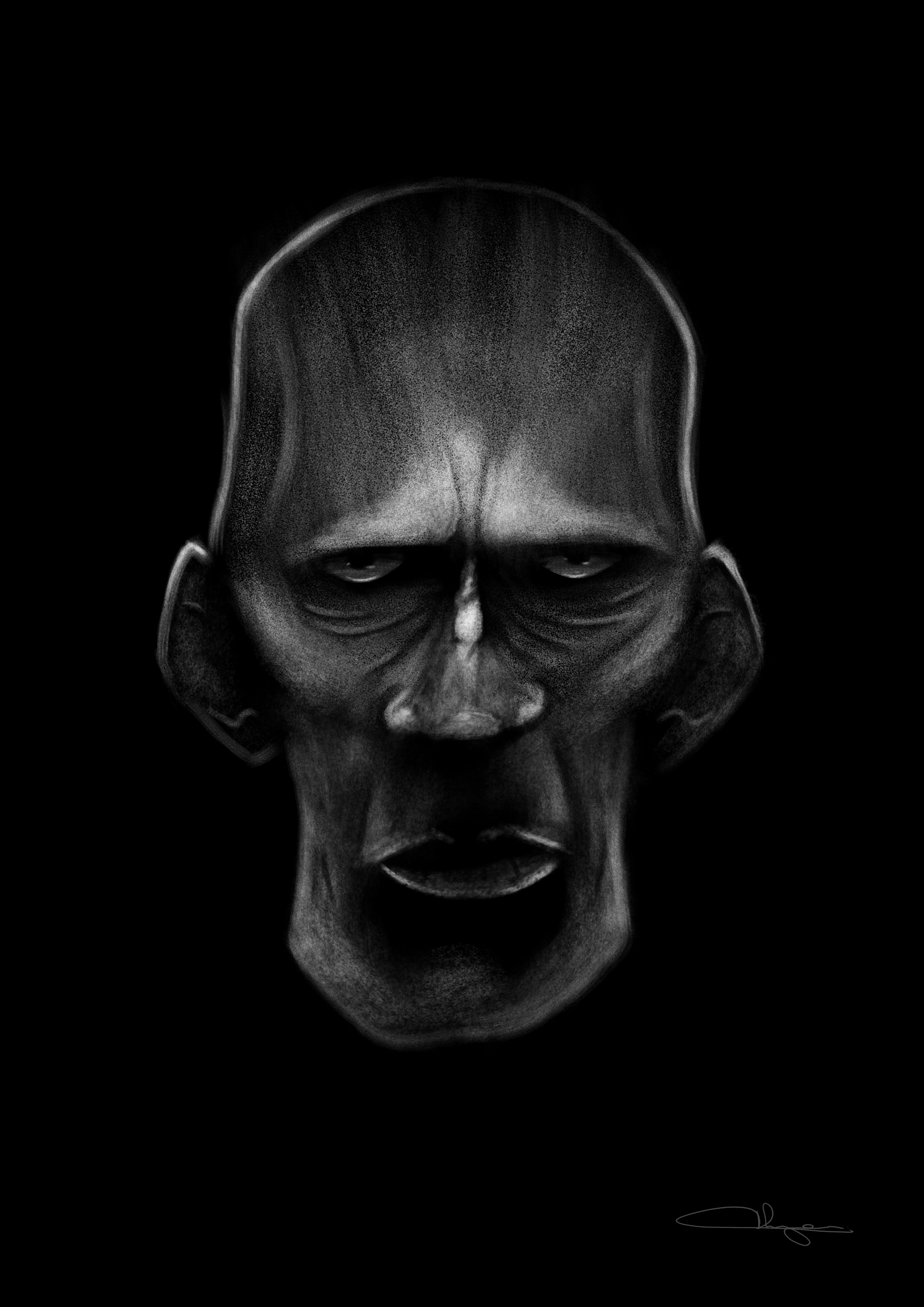 Charcoal test par franco_dino