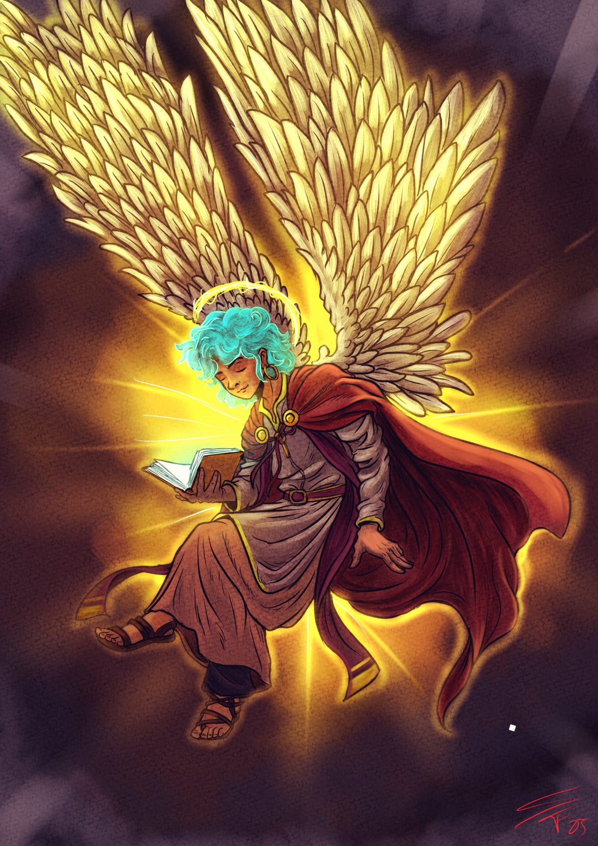 archangel St URIEL par stefano LUCIANO