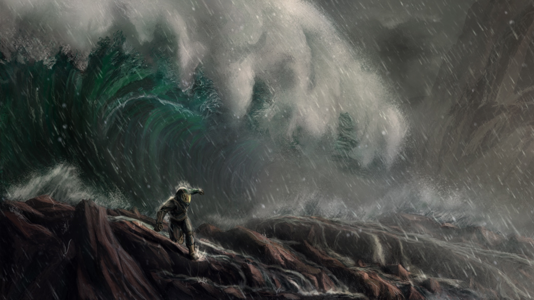 La vague géante par vinsse