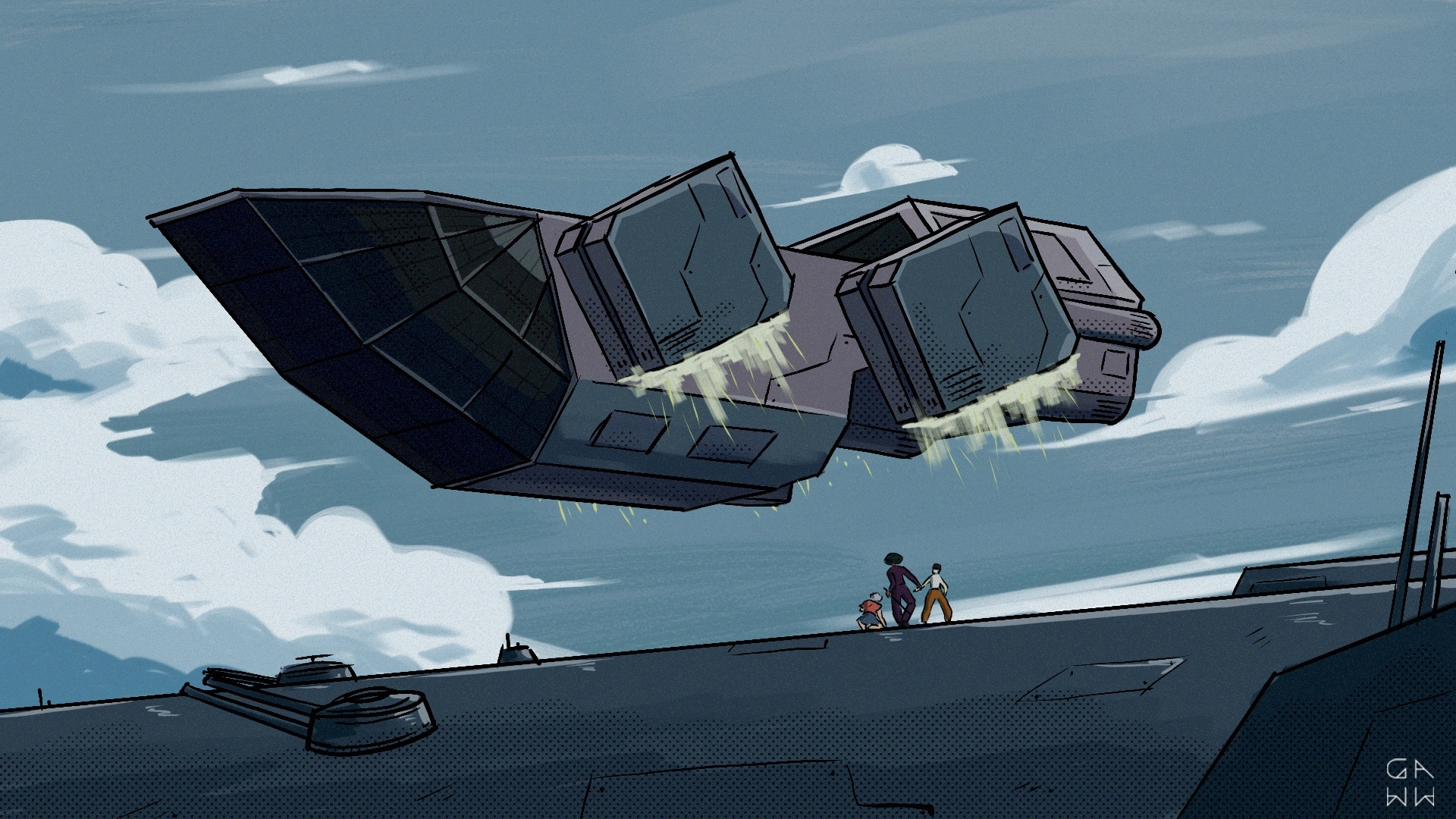 [LCDA] HoverCraft par gaww