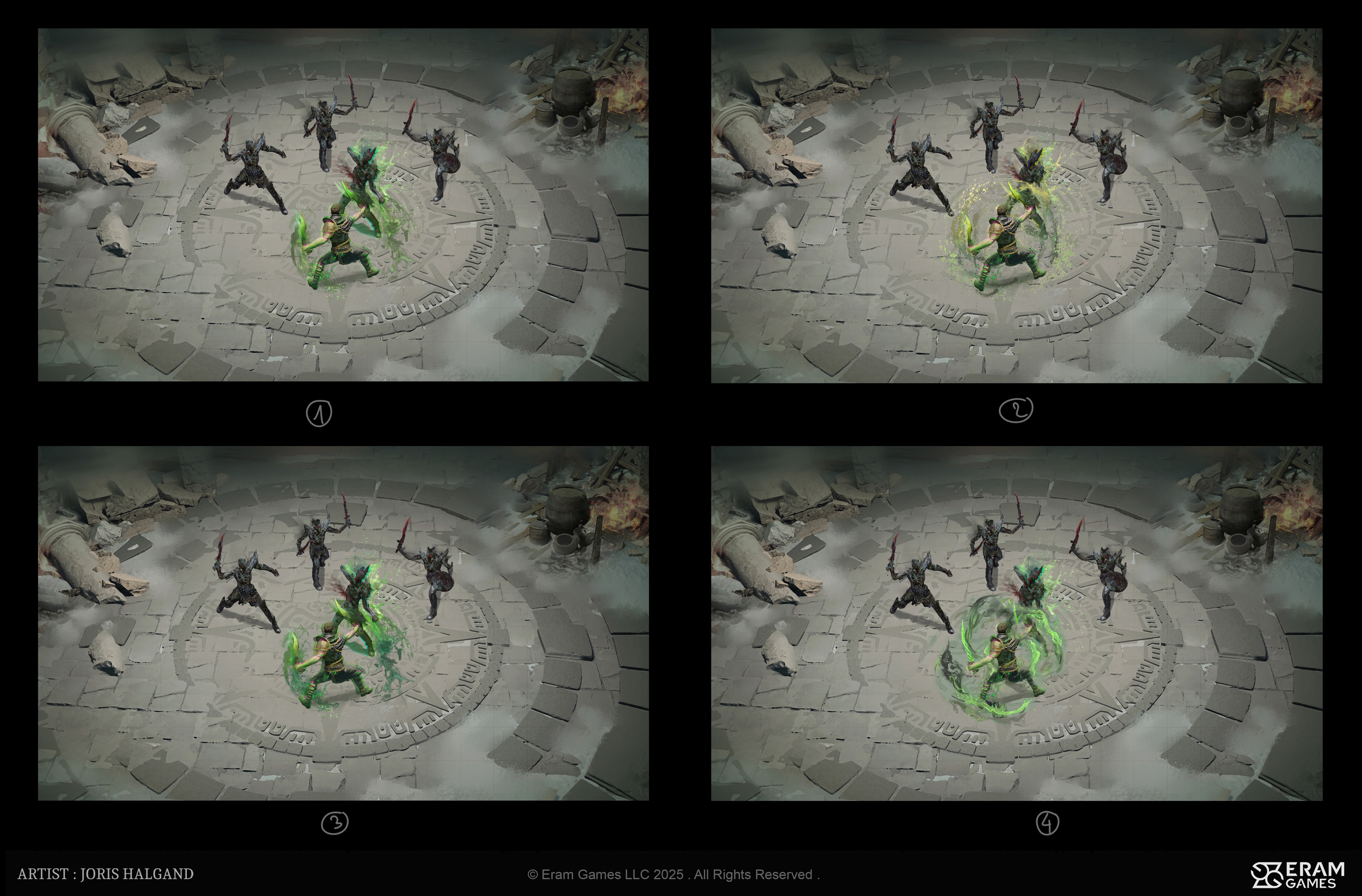 Battle Arena and Vfx Design par JorisHalgand