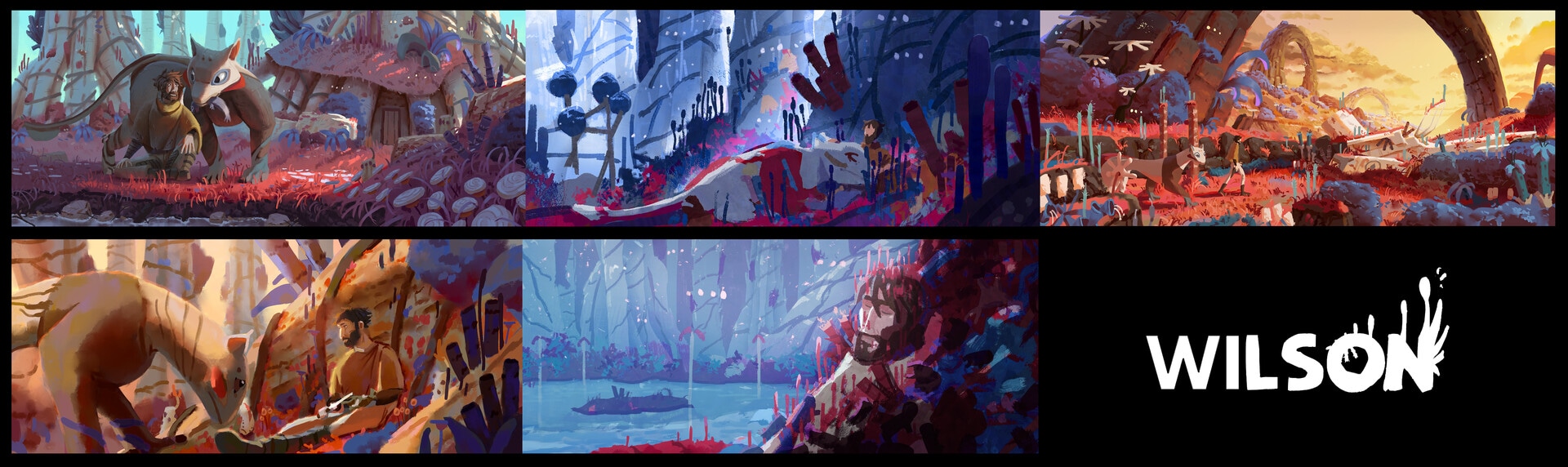 ESMA - WILSON - Short movie - Color key par Vincent Gleizes
