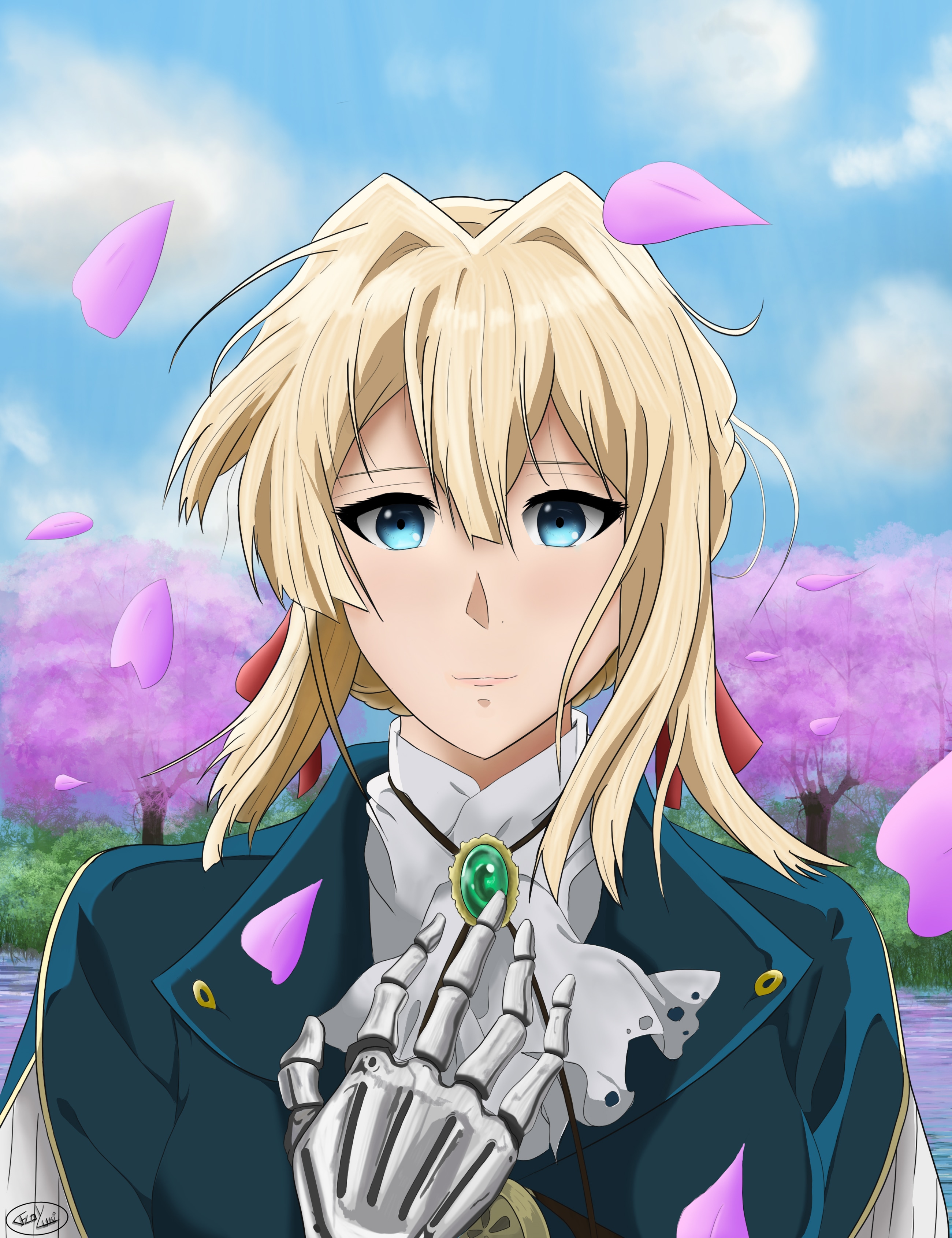 Violet Evergarden par FloYuki