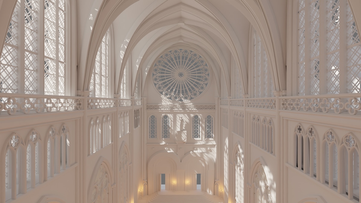 College of universal knowledge : Rosace par Naos