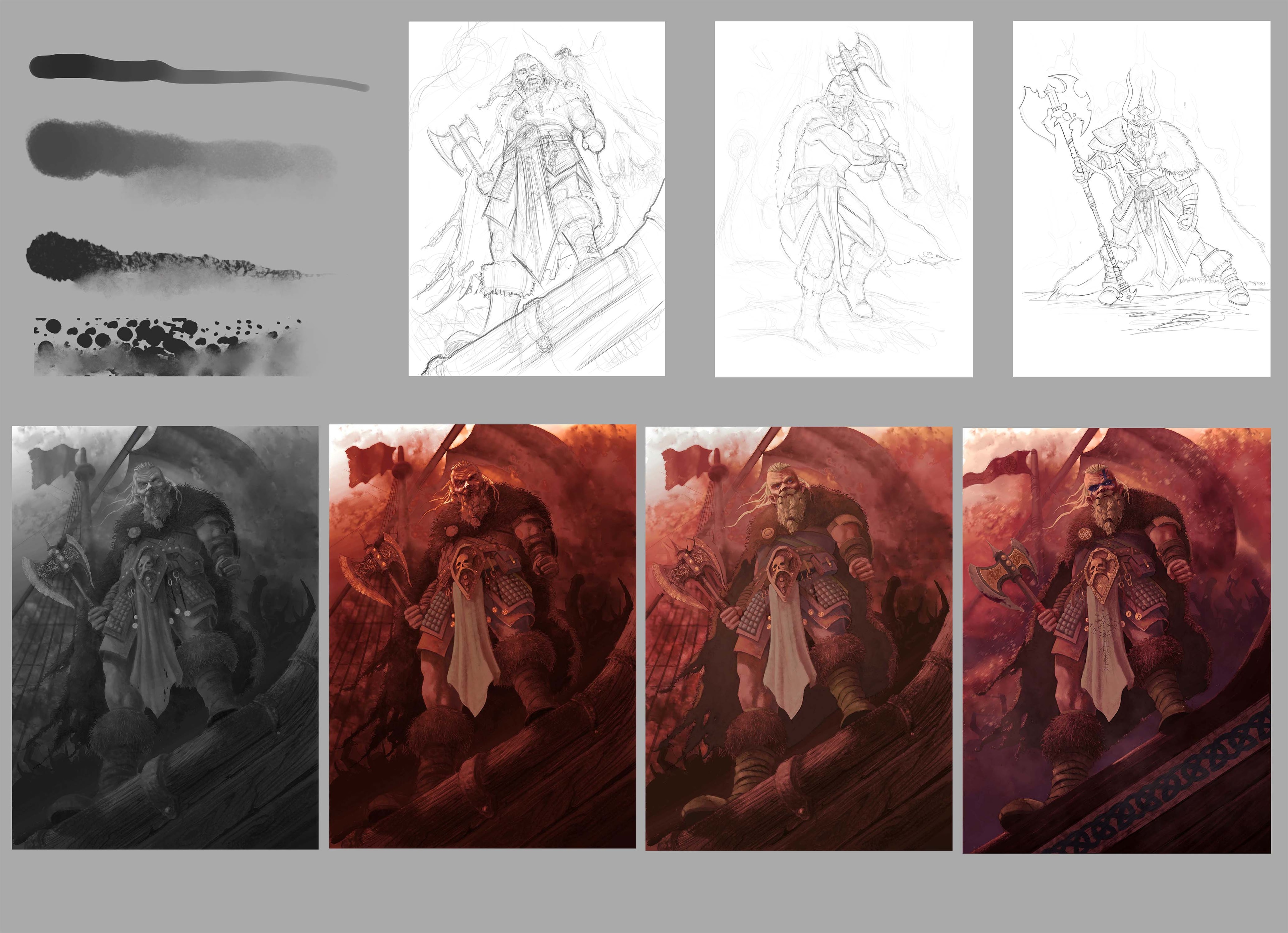 Le Roi Ivar La Terreur par Manart