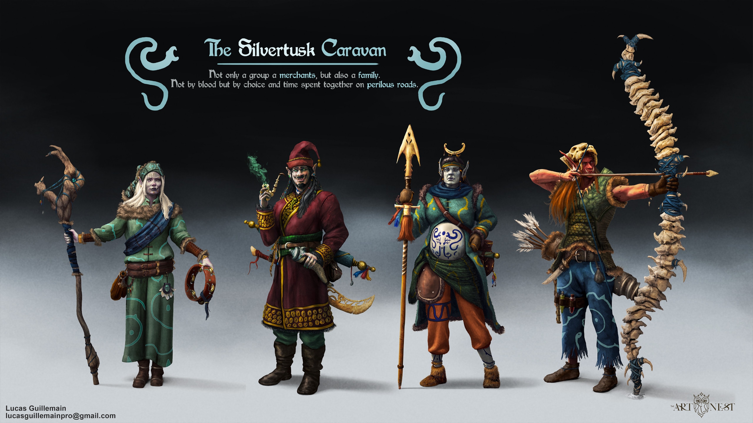 The Silvertusk Caravan par LucasG