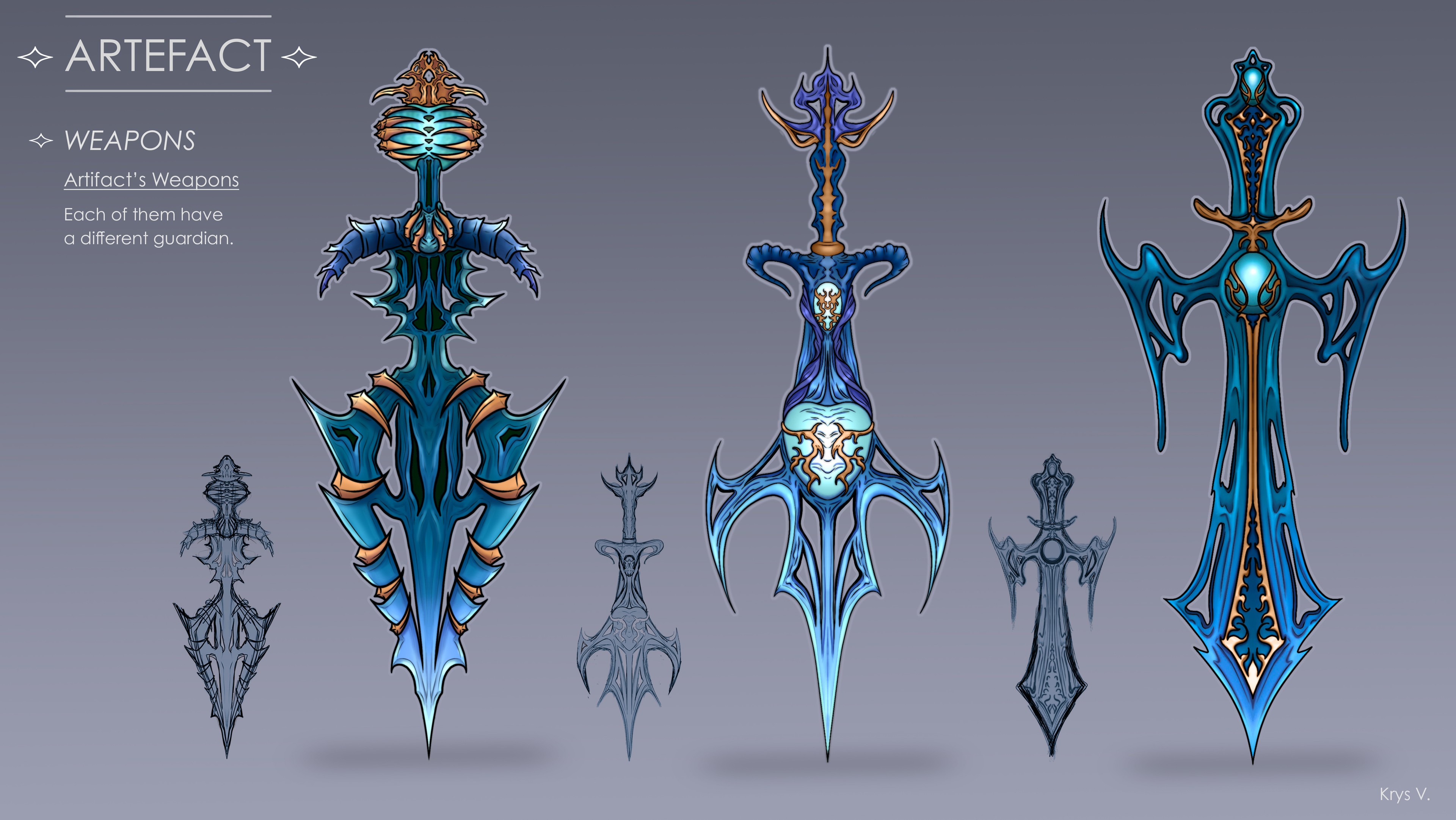 Artefact -Personal Project- par Krys Drawing