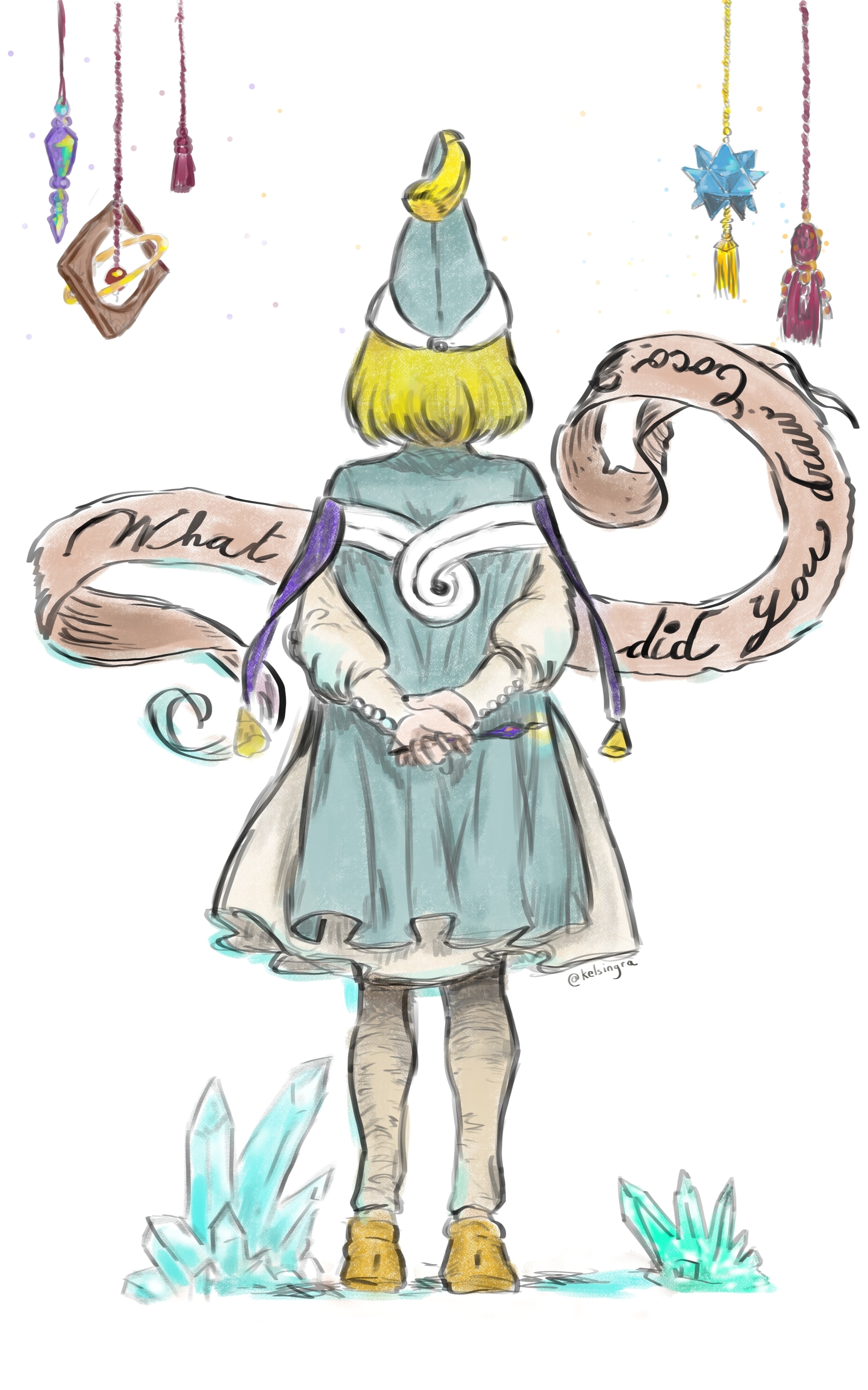 Witch Hat Atelier - What did you draw, Coco par Vallaro