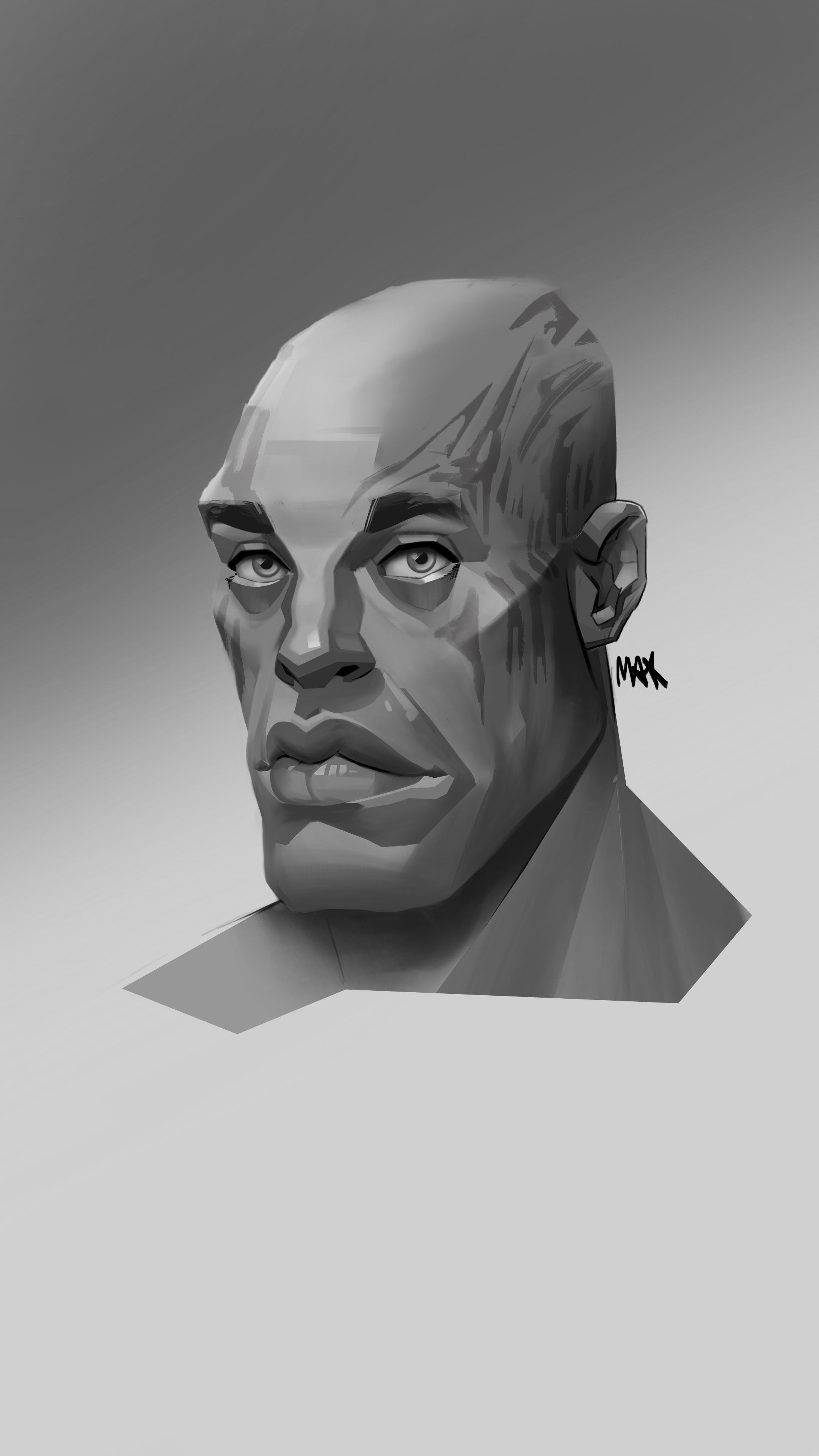 Quelques études de portrait par MaximeGalbe