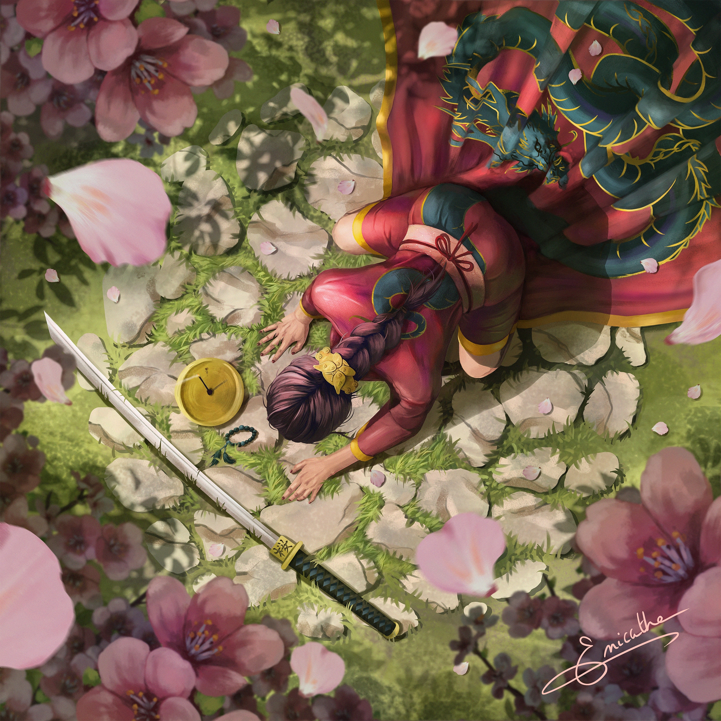 Where Blossoms Fall par emicathe
