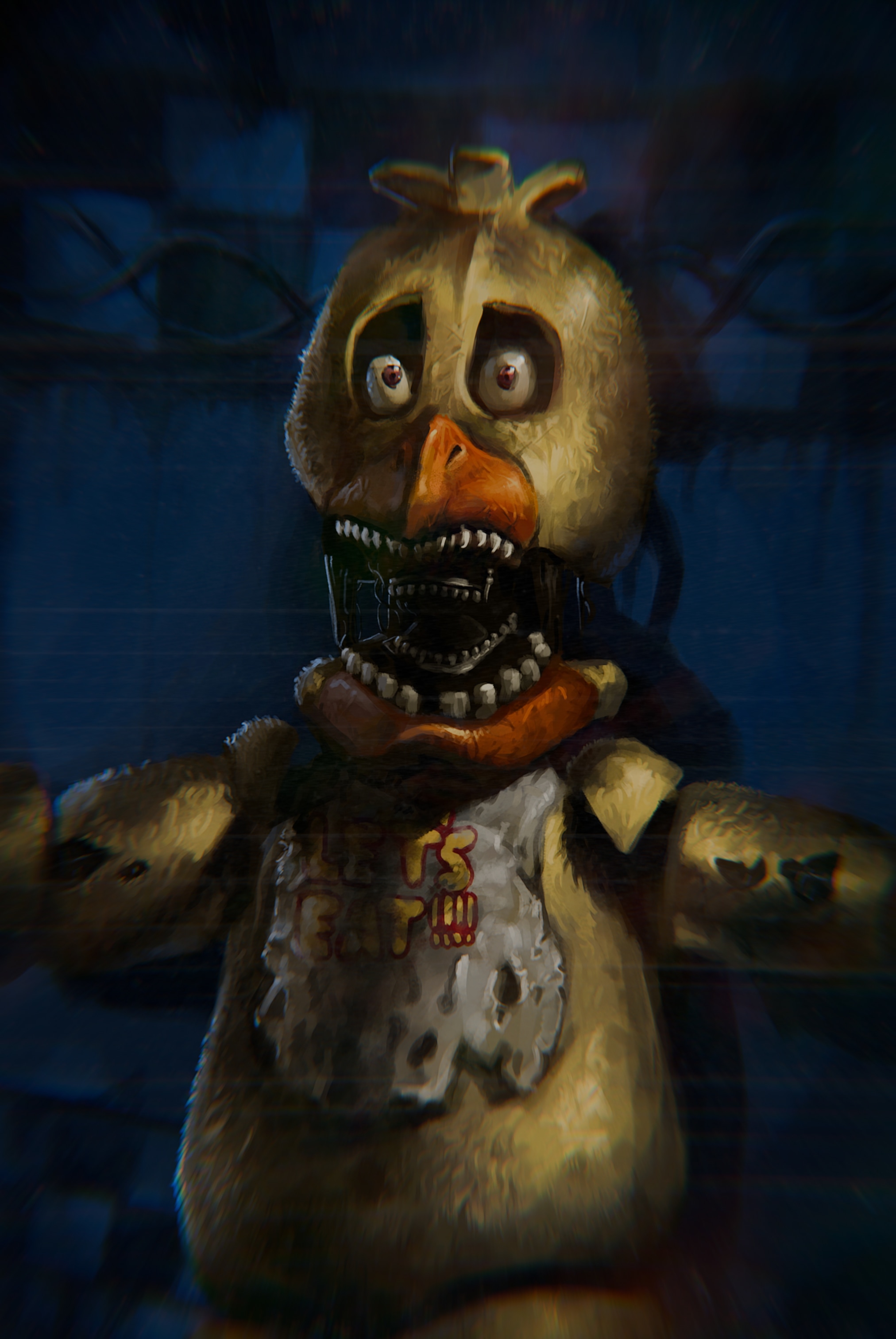Withered Chica danart par The_Blueprint