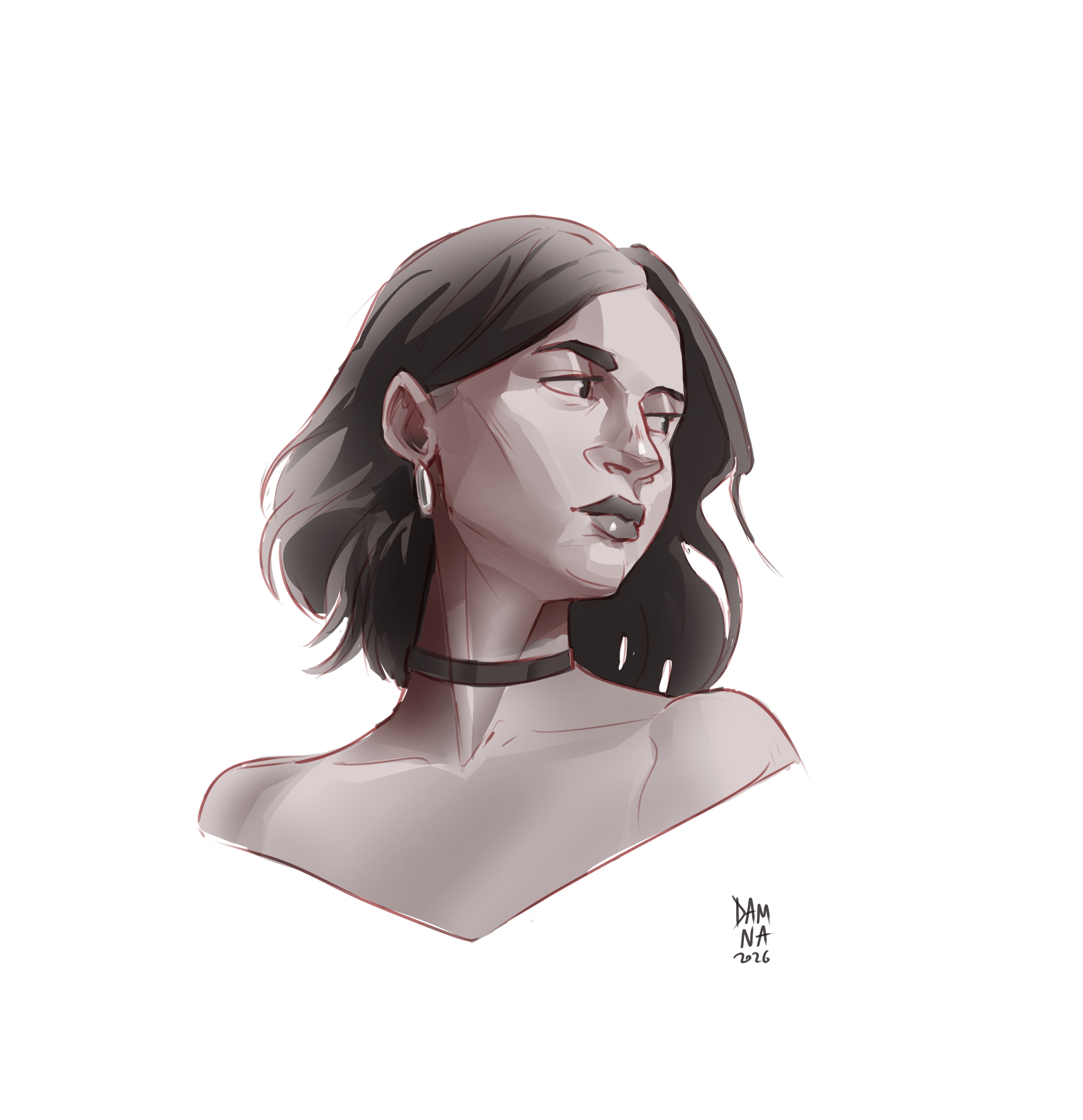 Etudes de portraits par Dam Na