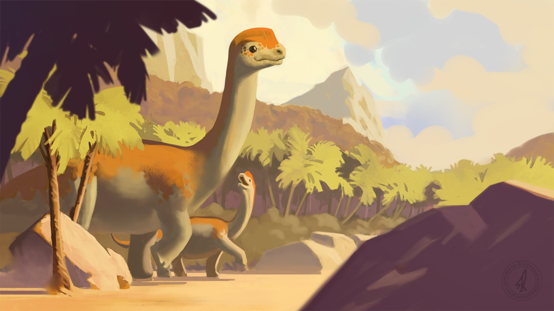 Dinos jeunesse par Vahlin