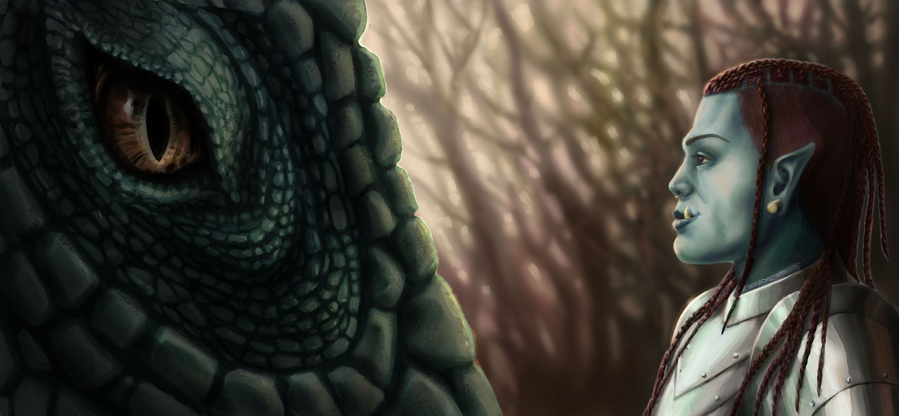 face à face... par Caro