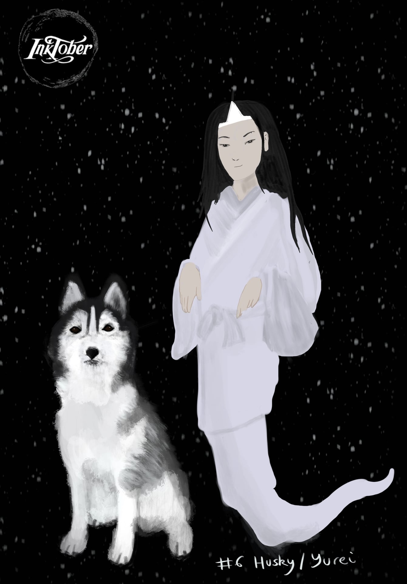 201906-husky-yurei par CyberFufu