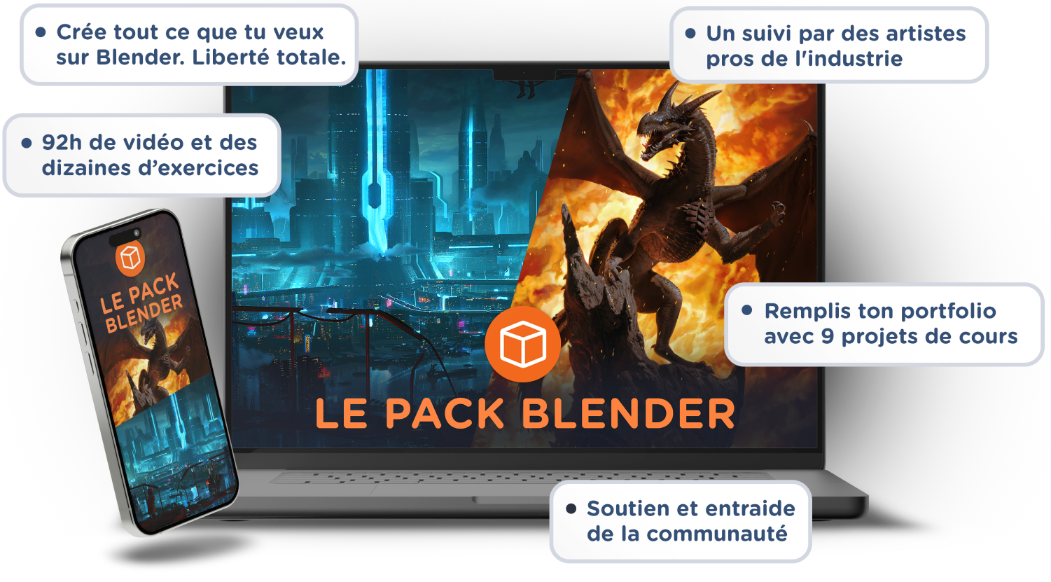 Le pack Blender